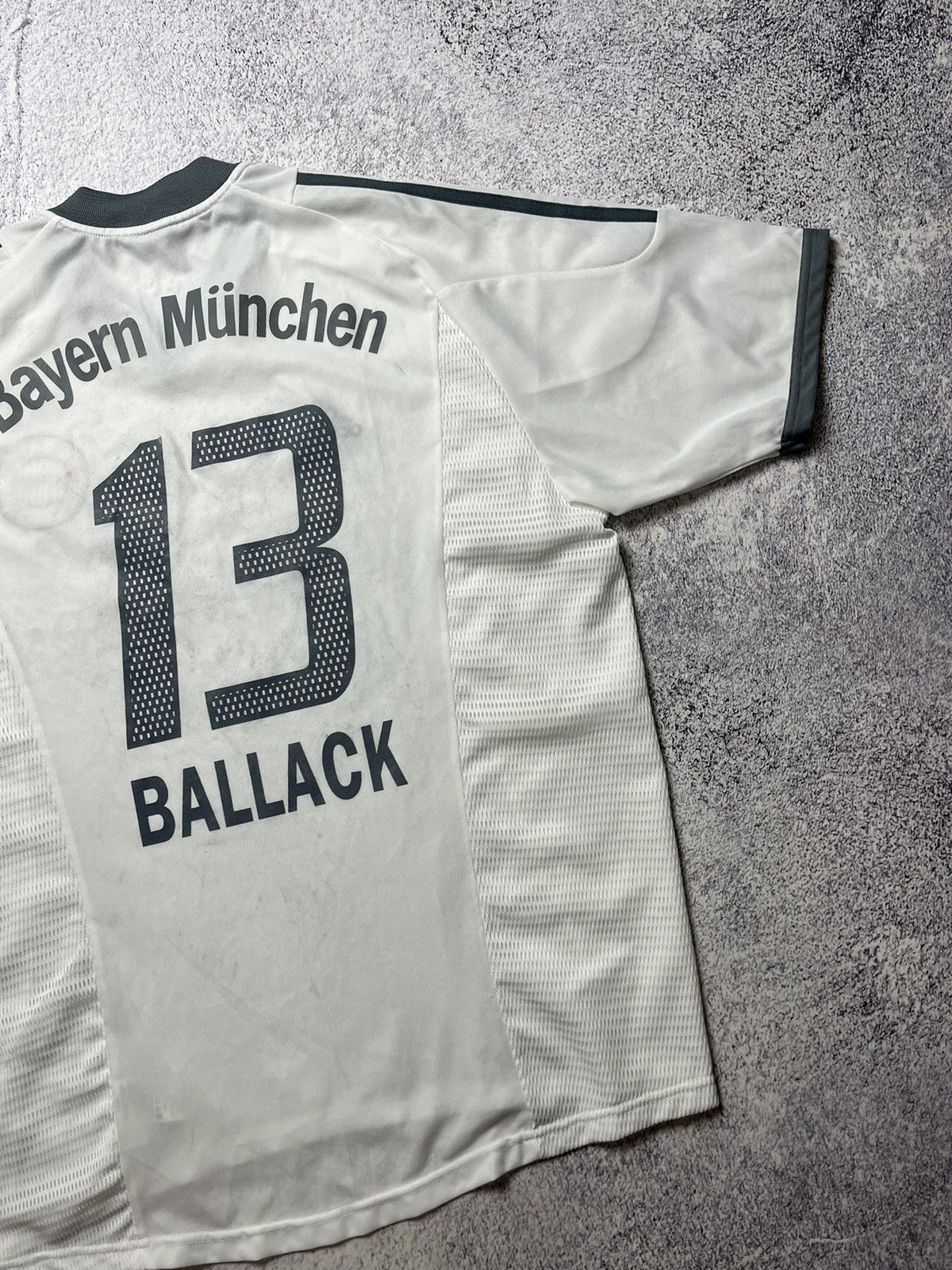 Adidas Vintage Adidas FC Bayern Ballack #13 Football Soccer Jersey Size US L / EU 52-54 / 3 - 15 Thumbnail