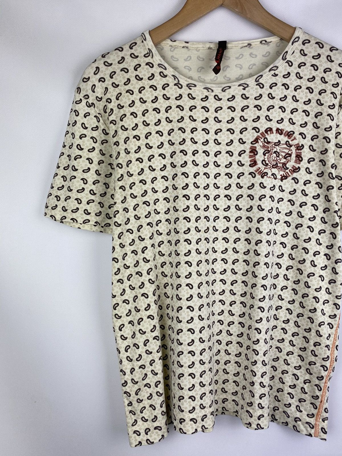 Japanese Brand × Nudie Jeans Nudie Jeans Co men’s Paisley Patterned short sleeve t shirt Size US L / EU 52-54 / 3 - 2 Thumbnail