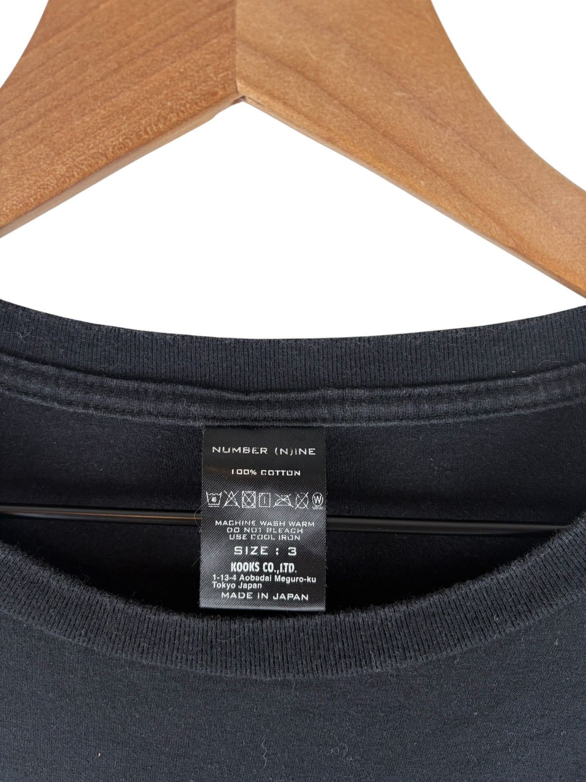 Number (N)ine Number Nine Old No.9 Print L/S Tee Size US M / EU 48-50 / 2 - 5 Thumbnail