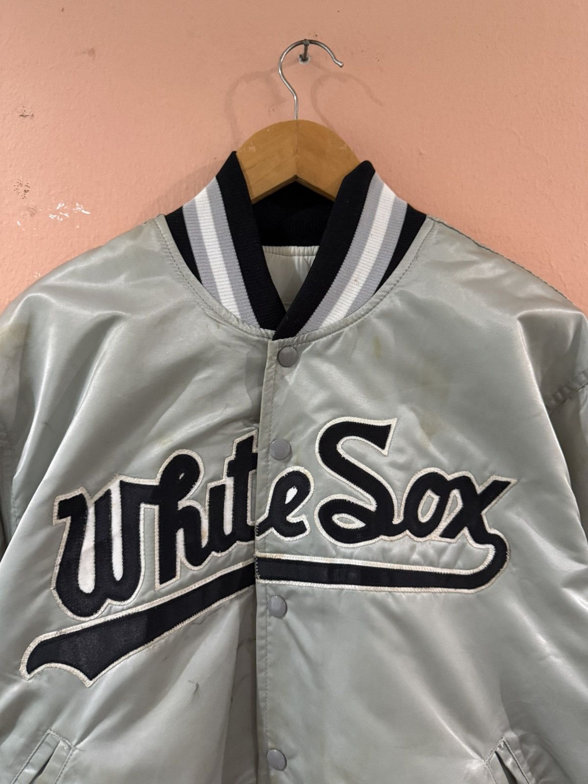 MLB × Vintage Vintage Felco Chicago White Sox Jacket Made in USA Size US M / EU 48-50 / 2 - 4 Thumbnail