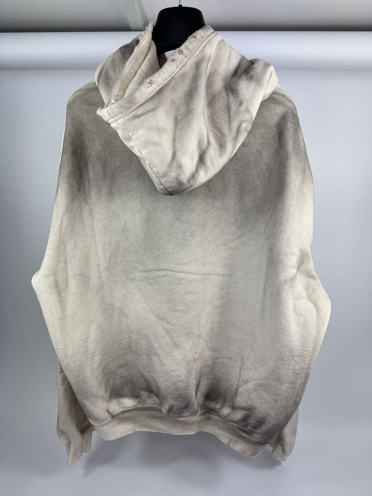 Satoshi Nakamoto Necklace Logo-Print Embellished Distressed Hoodie Size US XL / EU 56 / 4 - 3 Thumbnail