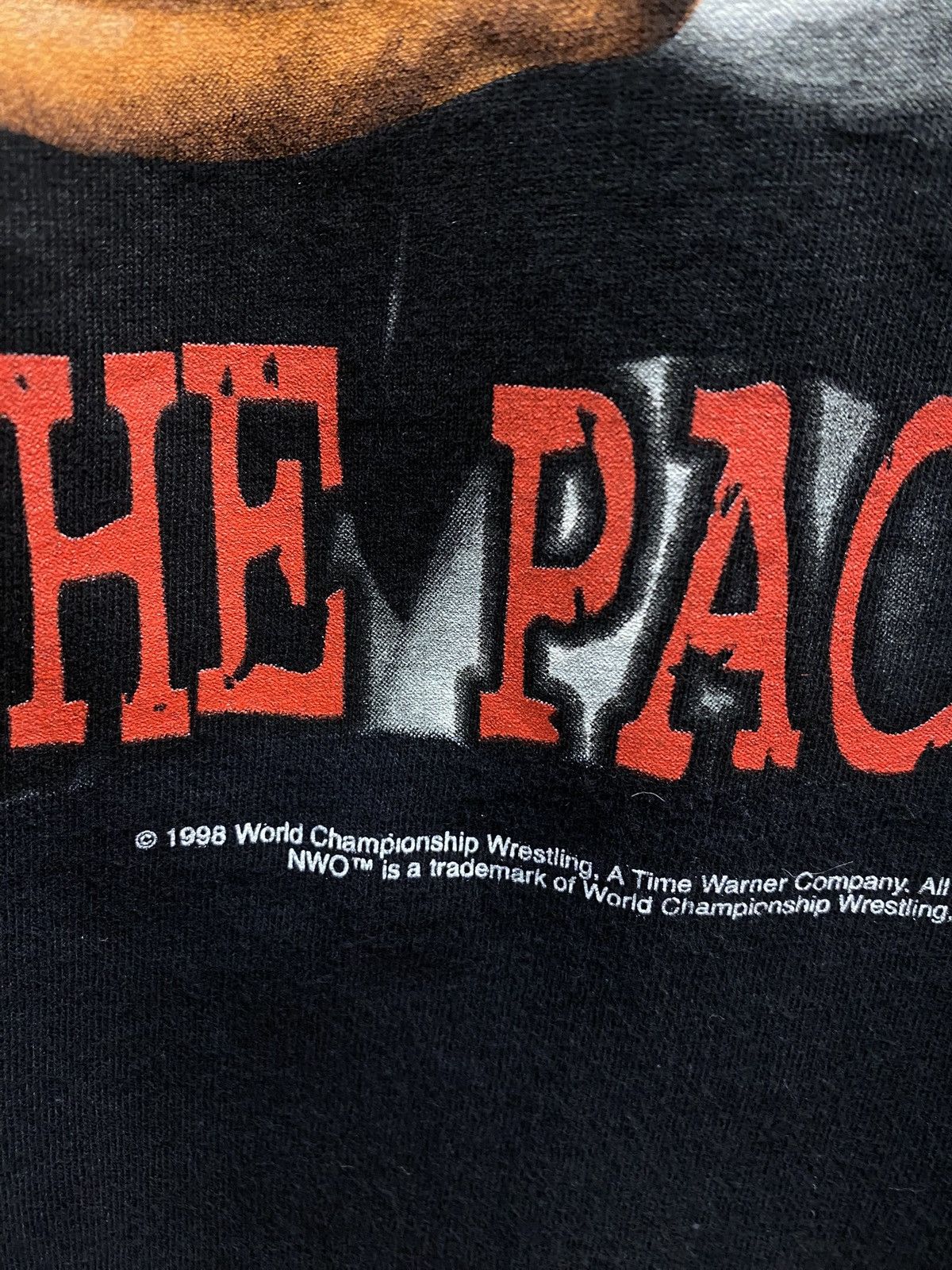 Vintage Vintage 1998 NWO New World Order Wrestling T-Shirt XLarge Size US XL / EU 56 / 4 - 4 Thumbnail