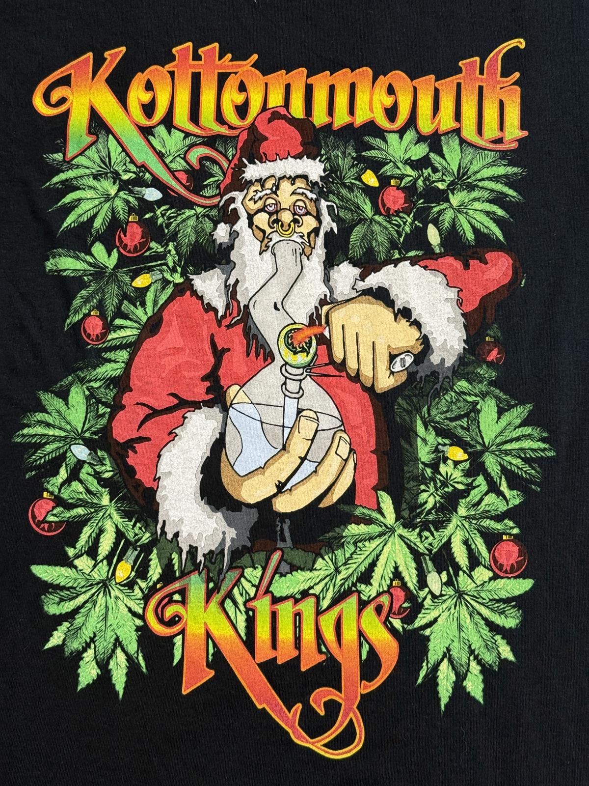 Gildan Kottonmouth Kings Band T-shirt Santa Clause Marijuana -S Size US S / EU 44-46 / 1 - 3 Thumbnail