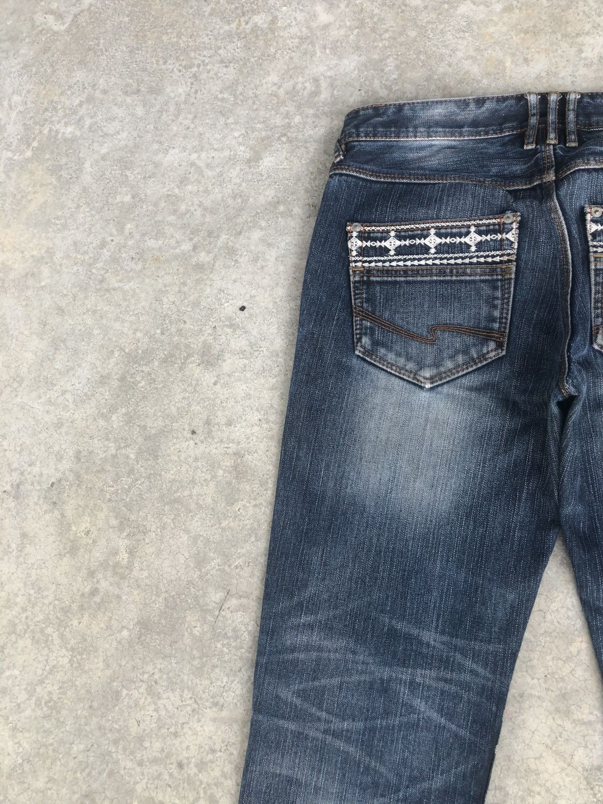 If Six Was Nine Hideway Nicole Flared Jeans Navajo Style Size US 32 / EU 48 - 9 Thumbnail