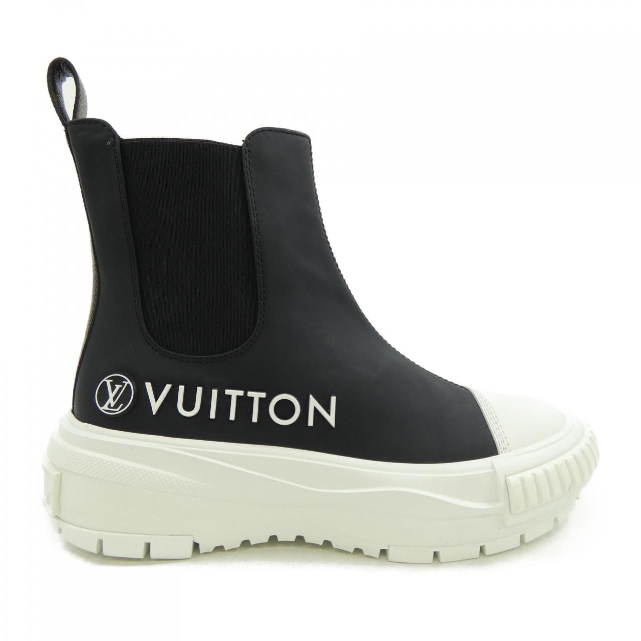 Louis Vuitton Louis Vuitton Louis Vuitton LV Squad Sneakers Leather Shoes DUTY FREE for USA Size ONE SIZE - 1 Thumbnail
