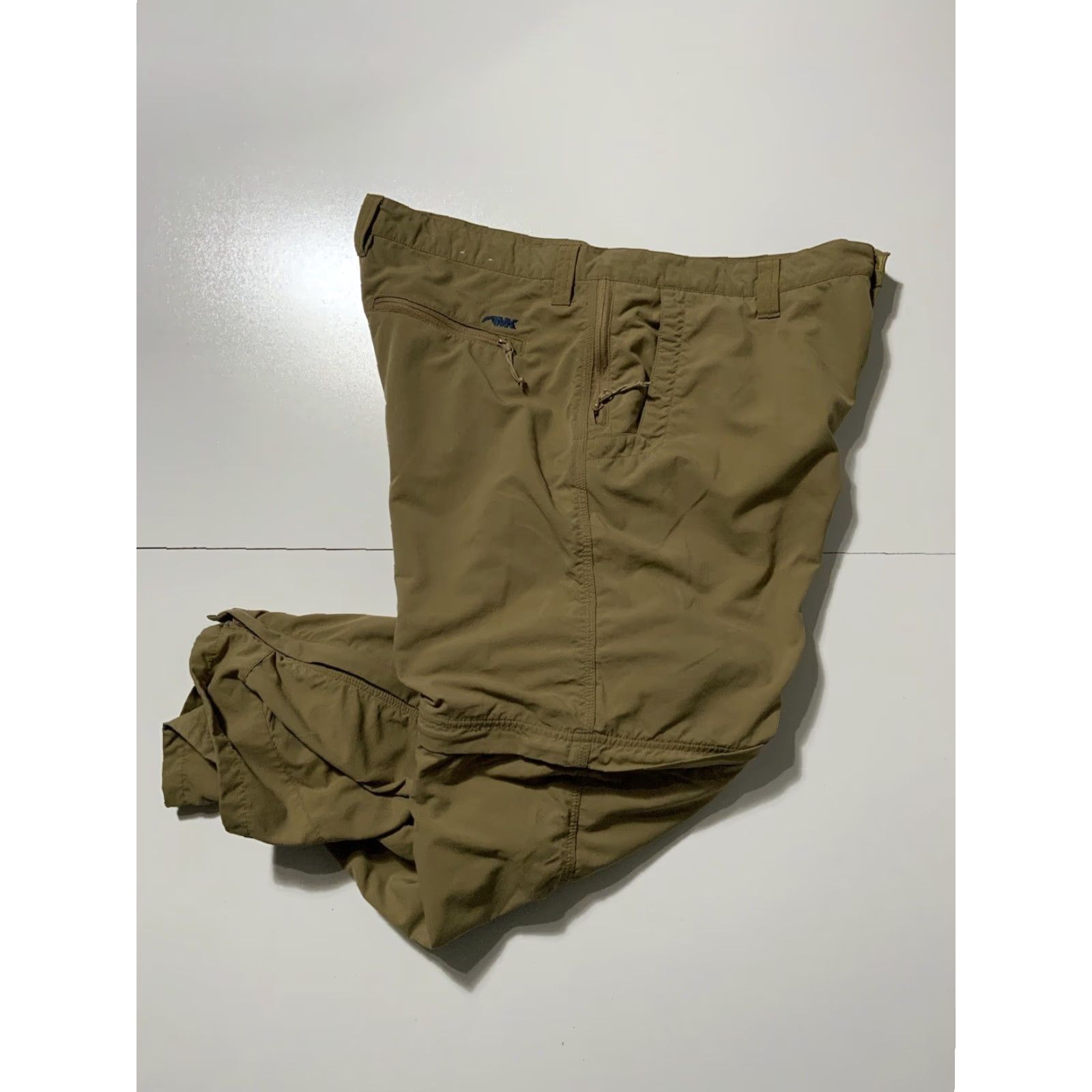 Mountain Khakis Mountain Khakis Convertible Tech Hiking Outdoor Cargo 2In1 Pants Shorts Sz.42 Beige Mens 2In1 Tech Hiking Outdoor Cam // Size US 42 / EU 58 - 2 Thumbnail