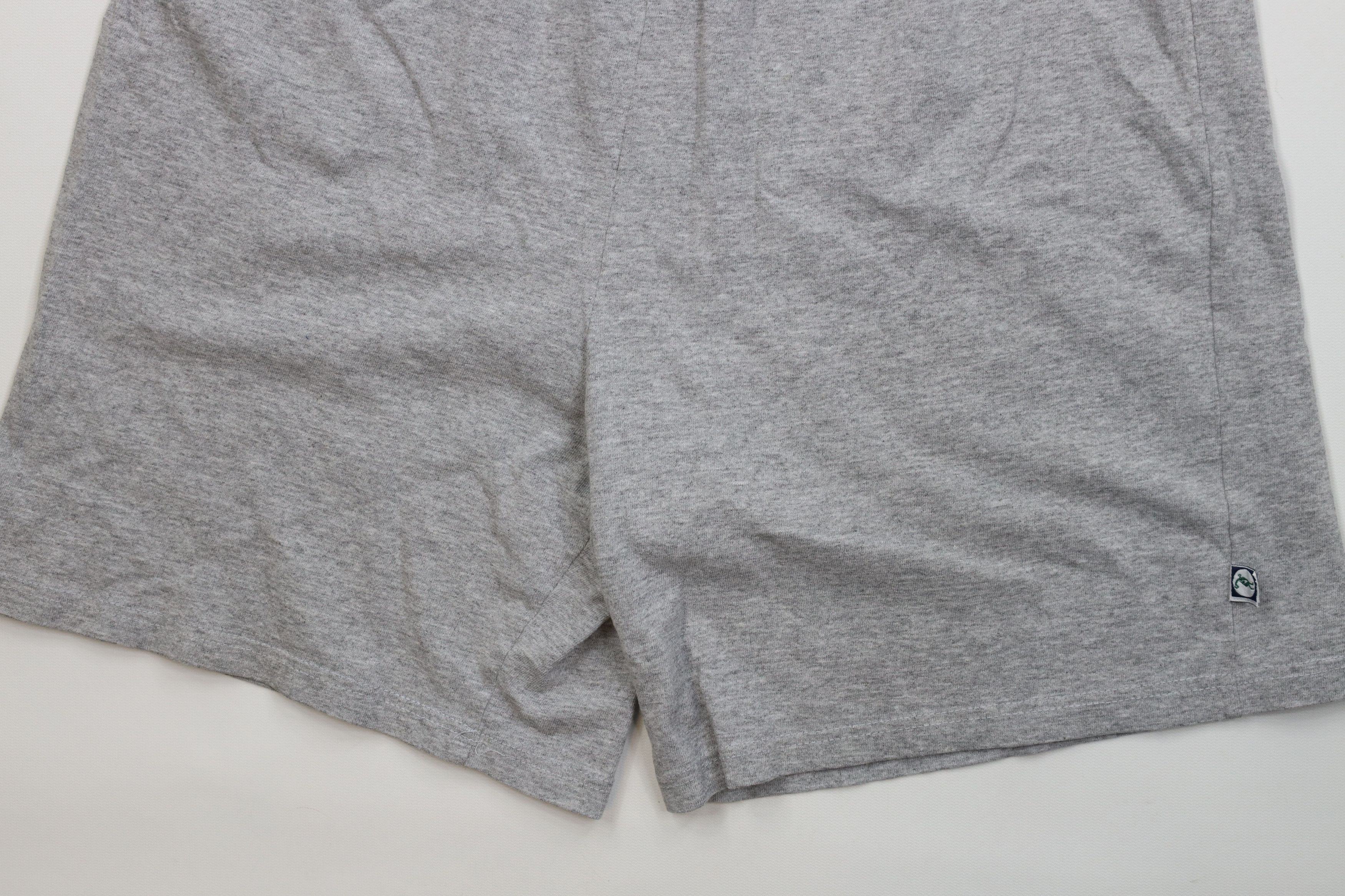 Vintage Vintage 90s Streetwear Blank Above Knee Shorts Heather Gray Size US 32 / EU 48 - 4 Thumbnail