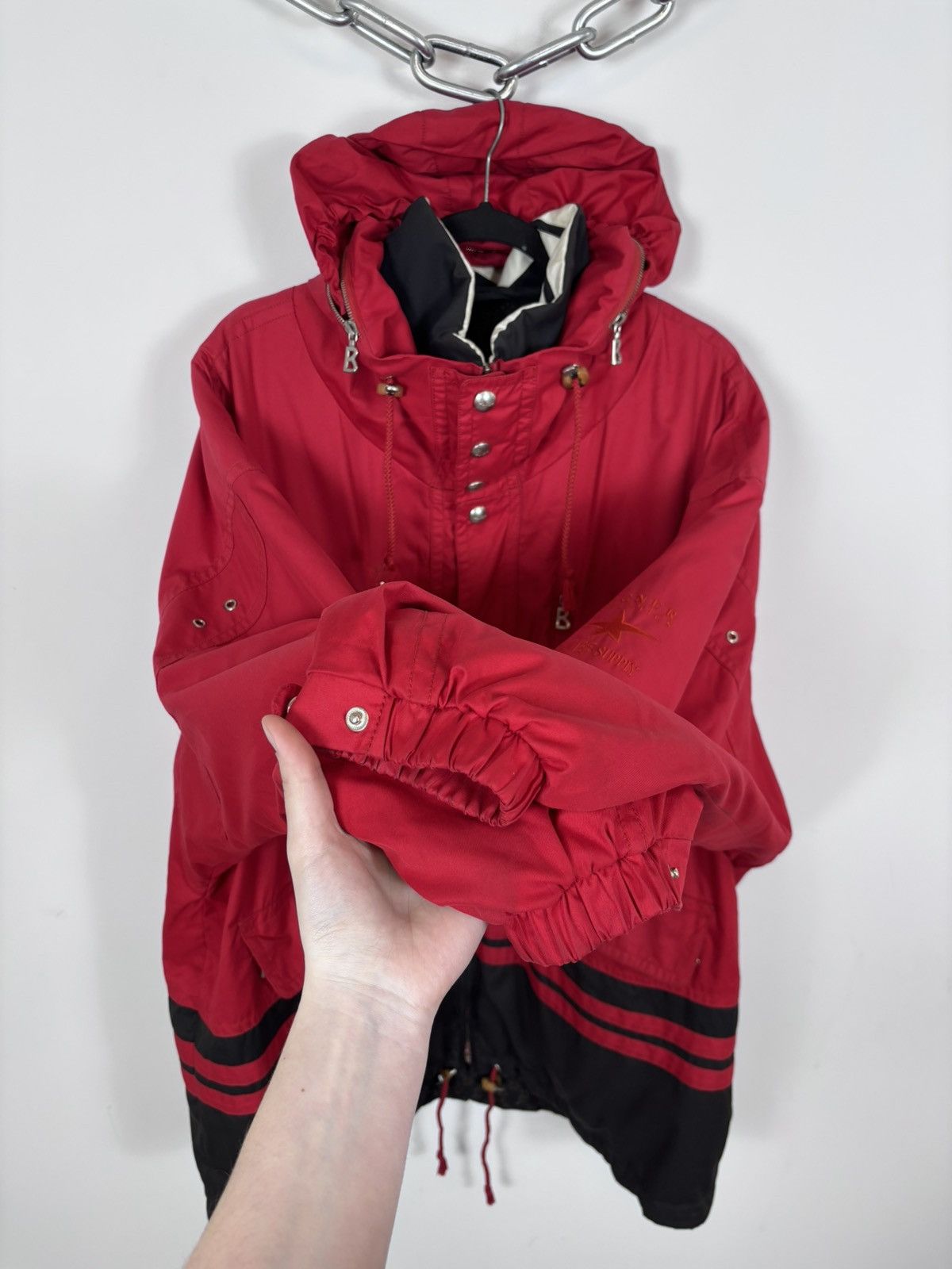 Bogner Bogner Iceland Glaciers Vintage Outdoor Hooded Ski Jacket Size US L / EU 52-54 / 3 - 14 Thumbnail