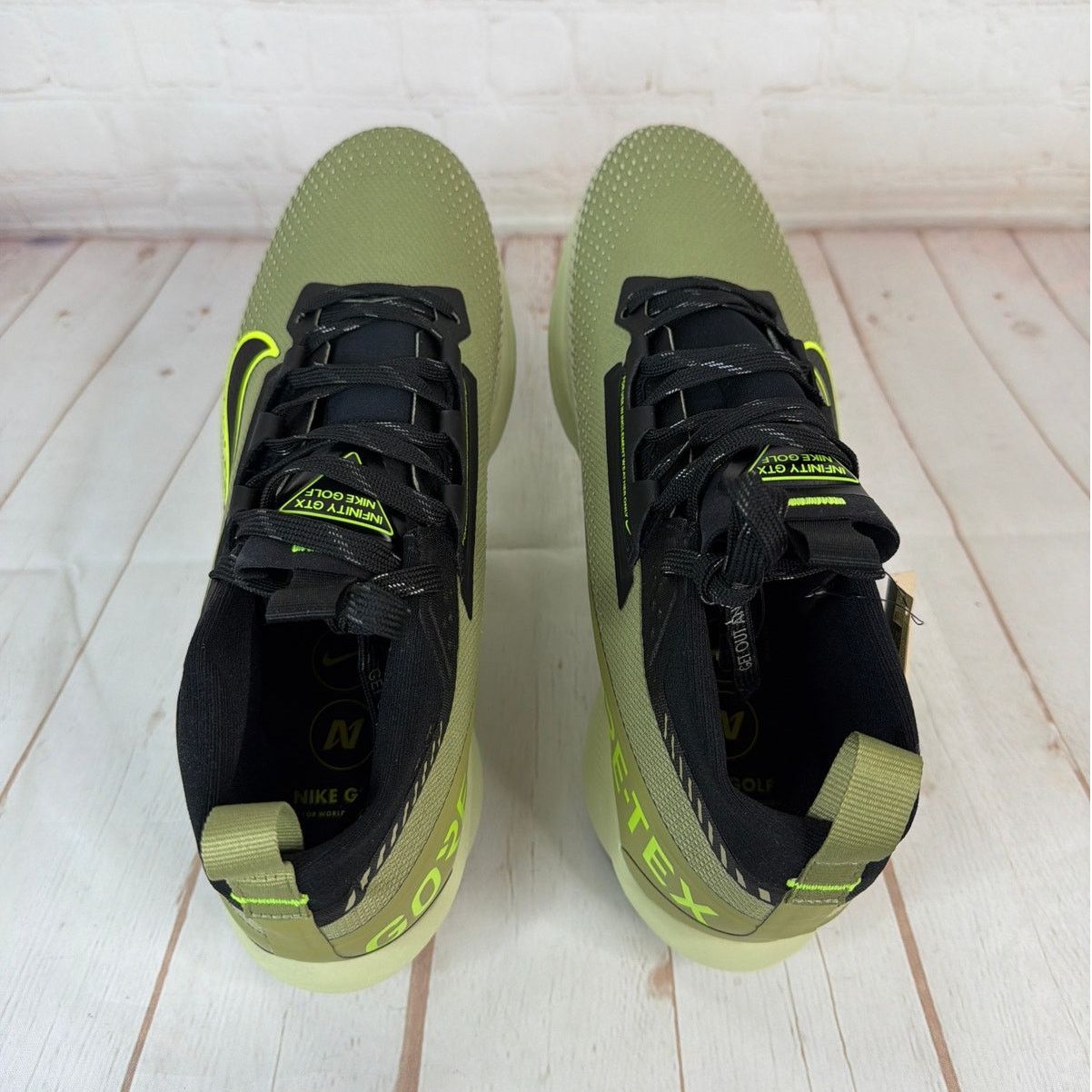 Nike Nike Infinity Tour 2 GORE-TEX Olive Black Golf Shoes Size 9 Size US 9 / EU 42 - 7 Thumbnail