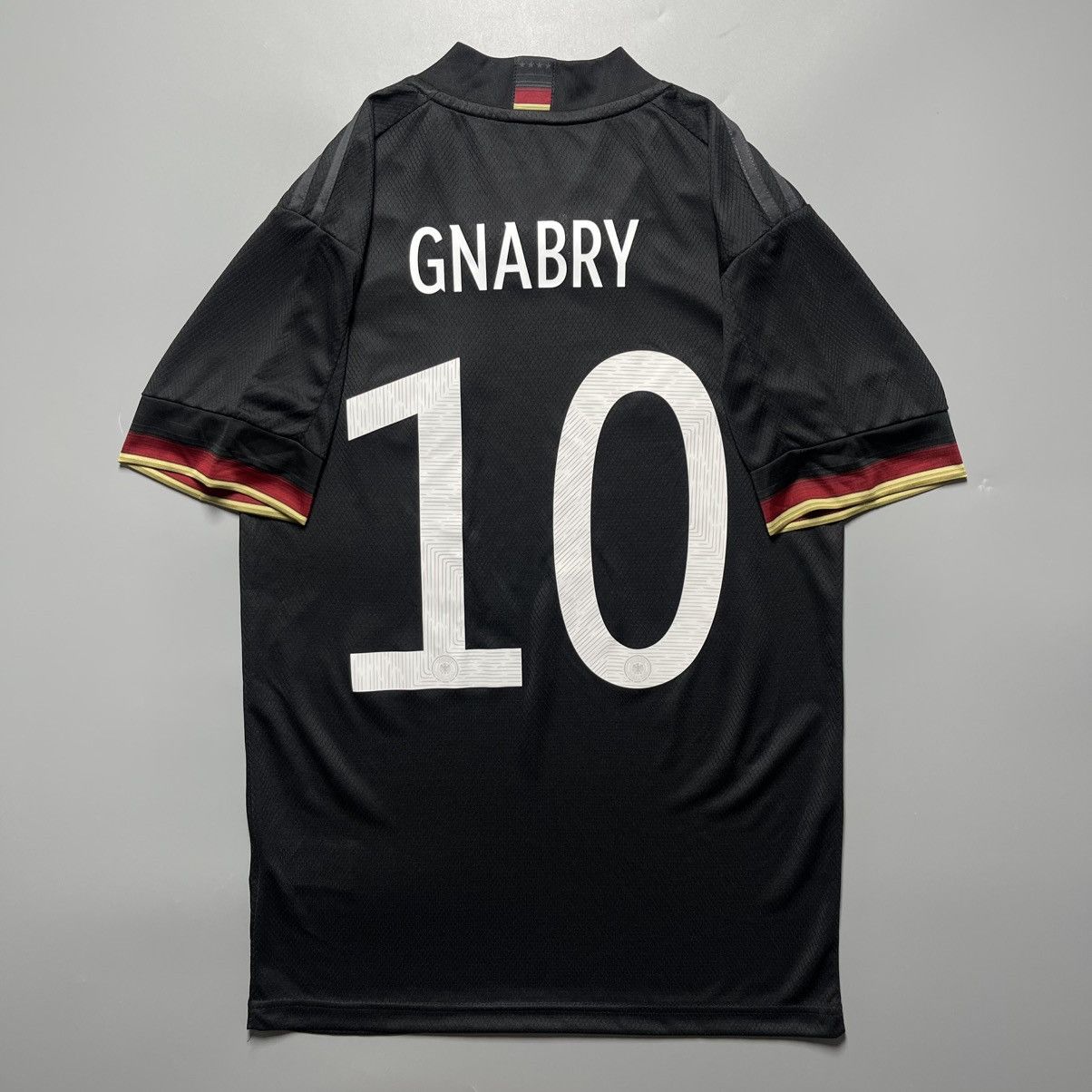 Adidas GERMANY ADIDAS 2020 EURO FOOTBALL AWAY JERSEY #10 GNABRY Size US S / EU 44-46 / 1 - 1 Thumbnail