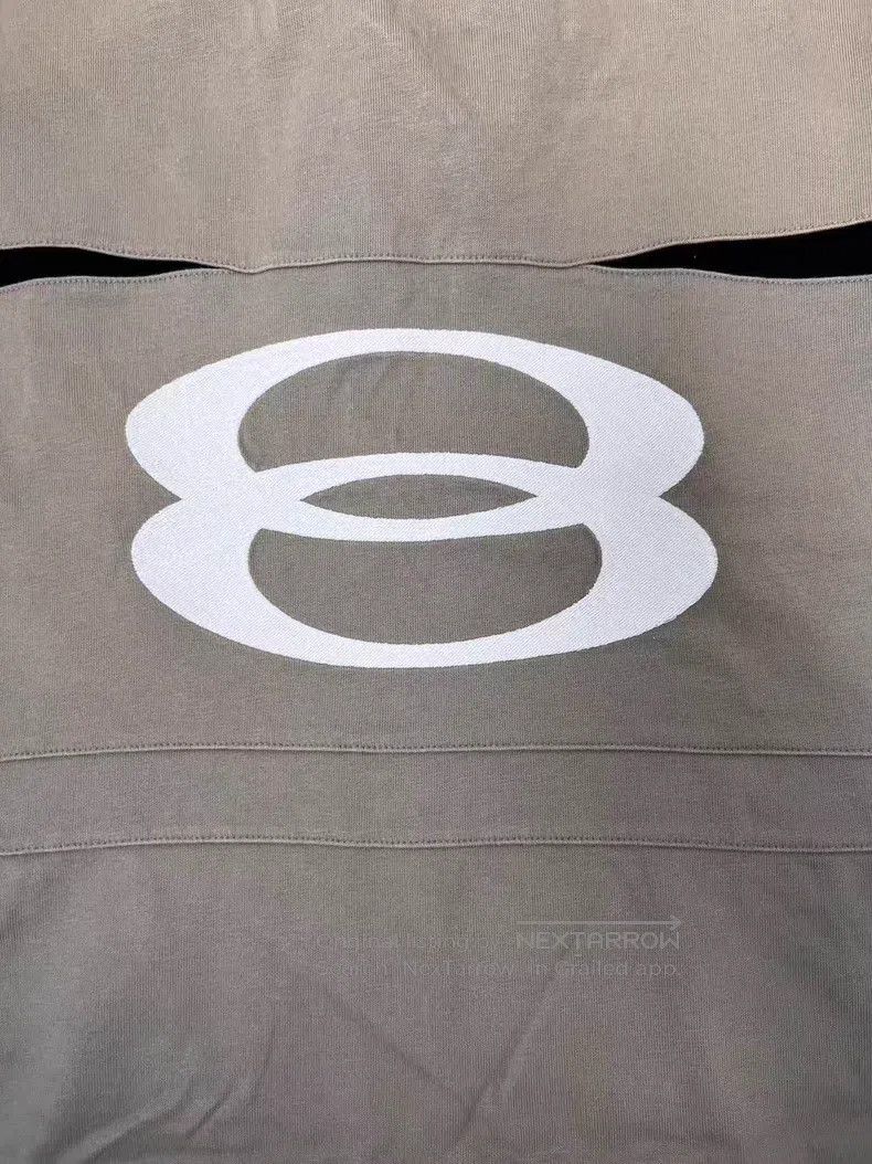 Balenciaga Balenciaga Logo Printed Round Neck Short Sleeve T-Shirt Size US L / EU 52-54 / 3 - 3 Thumbnail