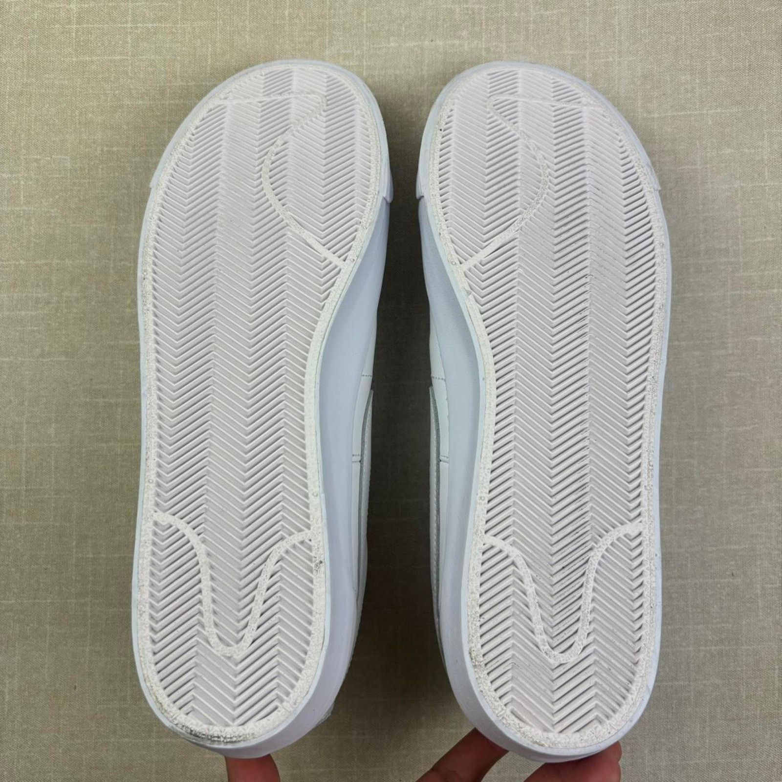 Nike 🦷 2024 Nike SB Zoom Blazer Low “Triple White” 12M Size US 12 / EU 45 - 5 Thumbnail