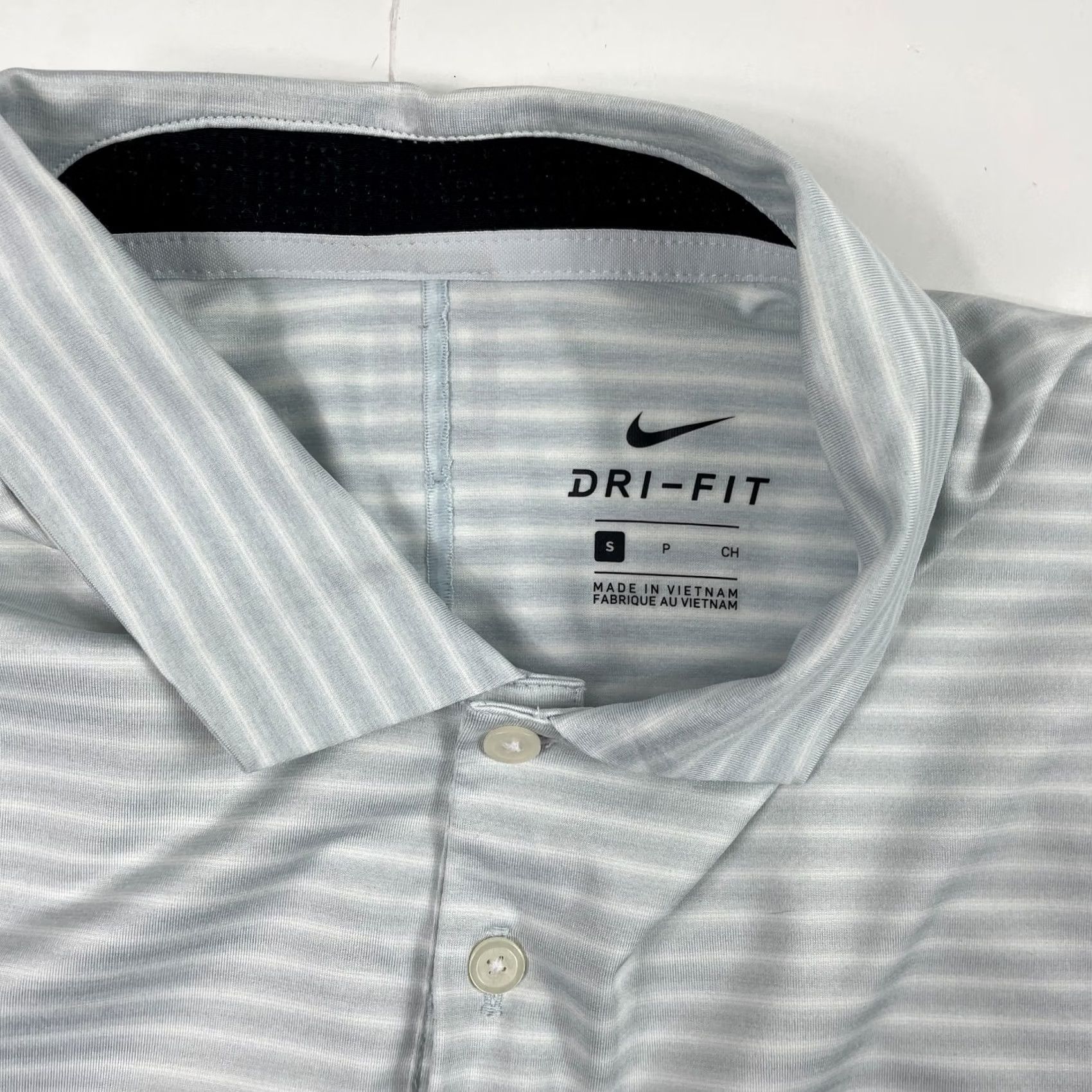 Nike Nike Shirt Mens S Blue Polo Small Tiger Woods Dri Fit Short Sleeve Golfer Golfing Size US S / EU 44-46 / 1 - 7 Thumbnail