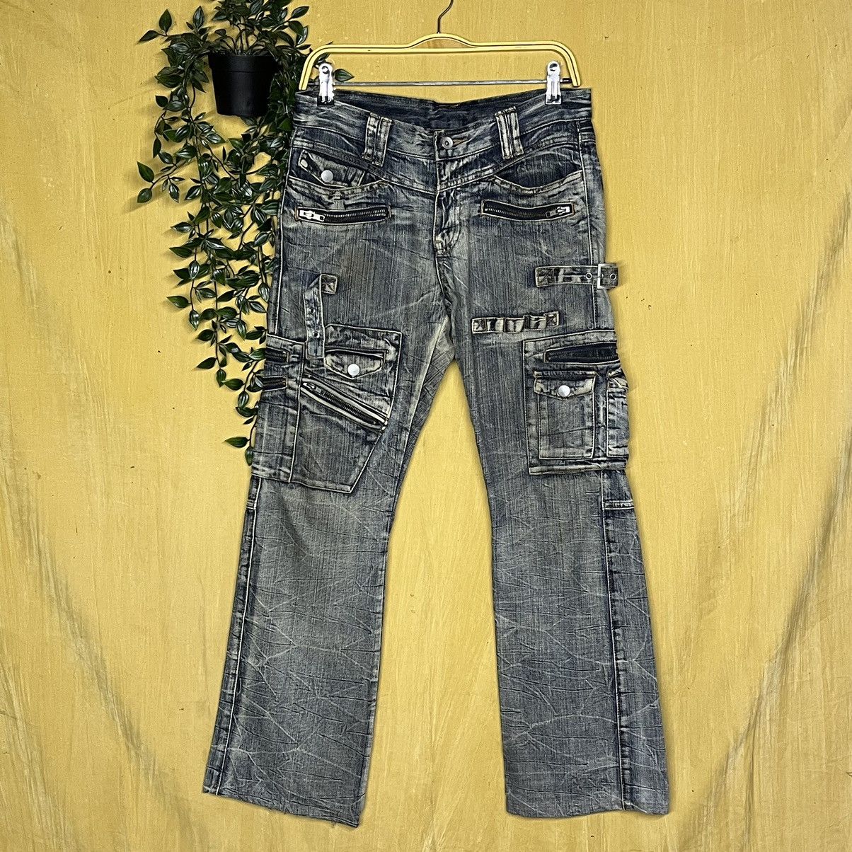15* Vintage Semantic Design carpanter Multipocket jeans