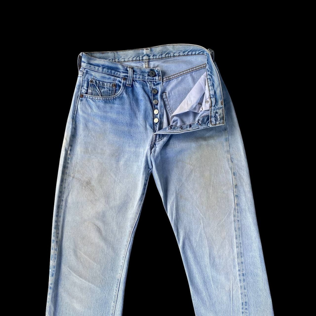 Levi's Vintage Clothing RARE 60s LEVI'S 501 REDLINE SINGLE DIGIT "6" BUTTON Size US 29 - 3 Thumbnail