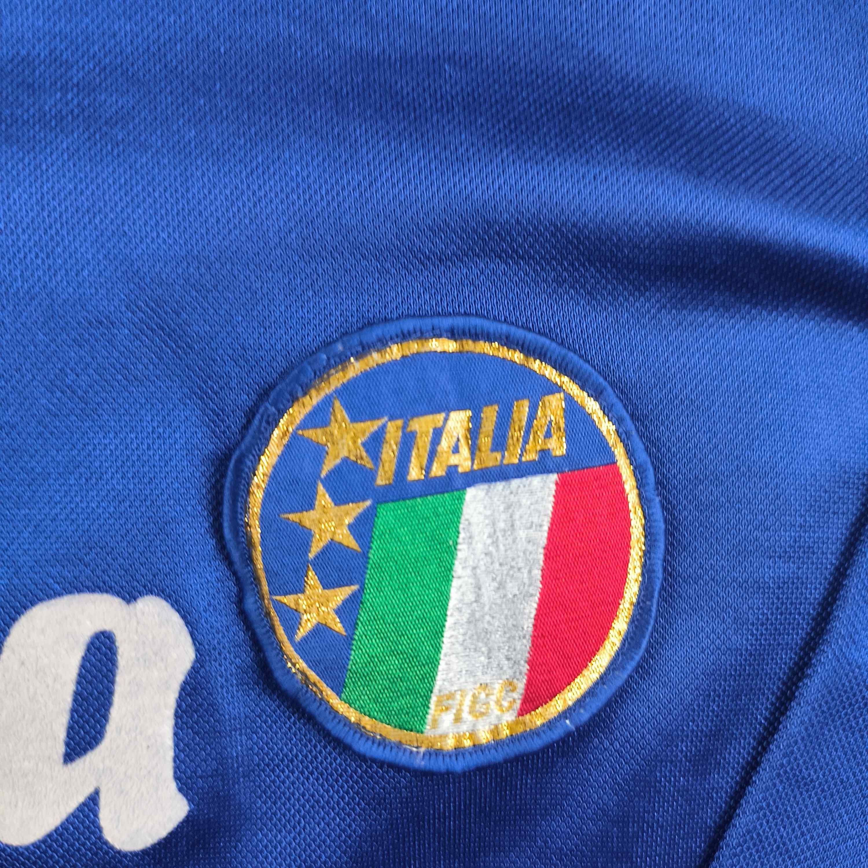 Diadora Italy 1990-92 Diadora home LS #9 football jersey size S Size US S / EU 44-46 / 1 - 4 Thumbnail