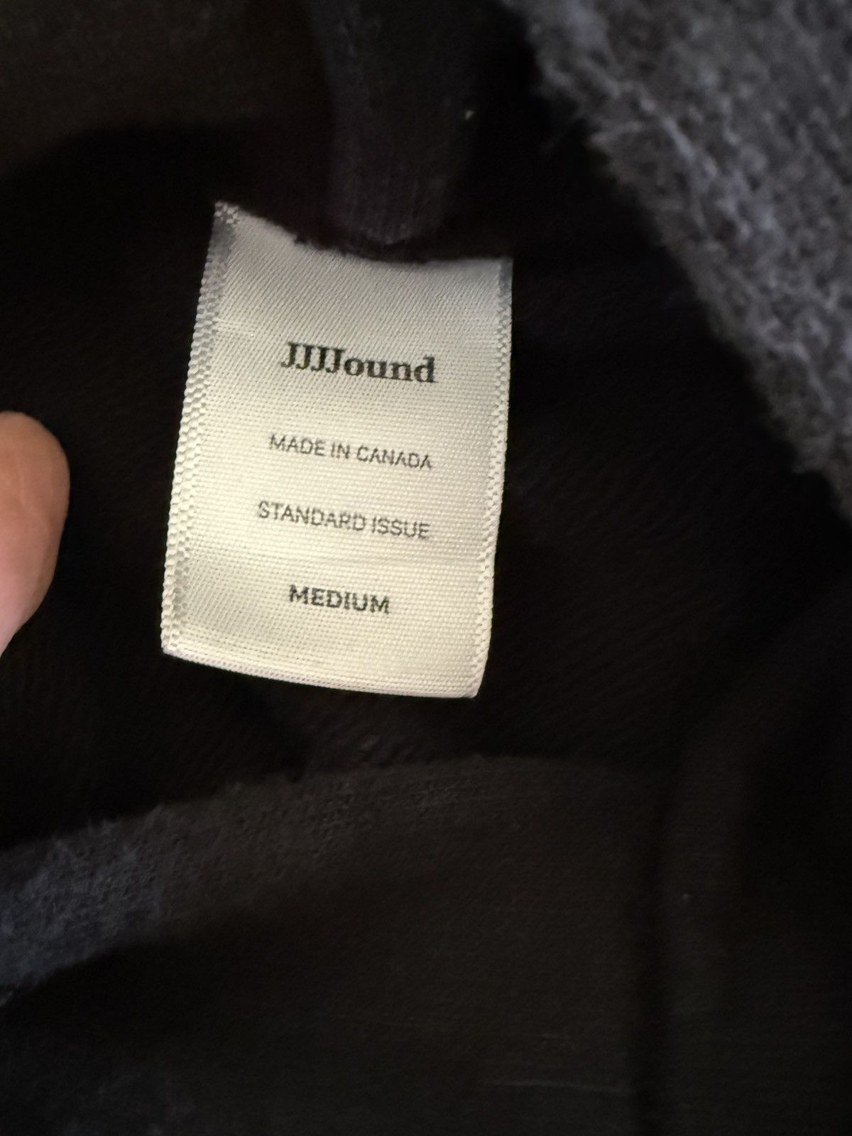 JJJJound Jjjjound 2000 Black Hoodie Medium Size US M / EU 48-50 / 2 - 4 Thumbnail