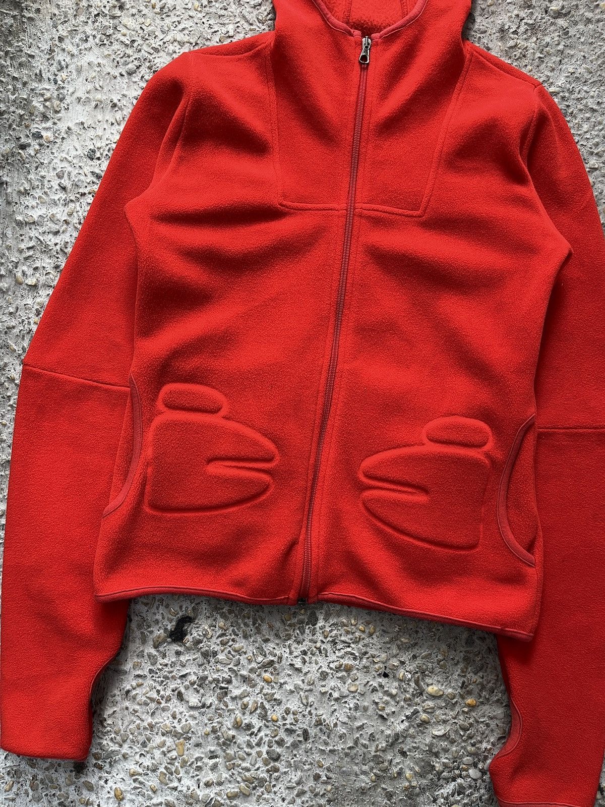 W&LT Archive Fleece 3D Zip Hoodie Size US XS / EU 42 / 0 - 4 Thumbnail