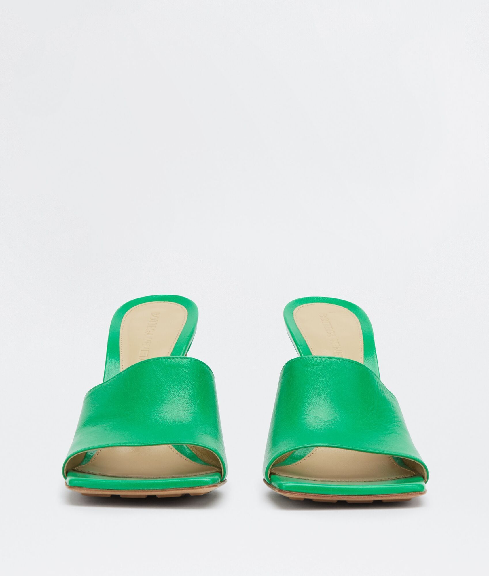 Bottega Veneta o1bcso1str0425 Stretch Mules in Grass Size US 10 / IT 40 - 2 Thumbnail