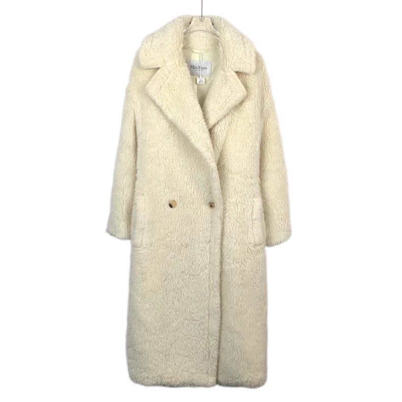 Max Mara Max Mara White alpaca teddy coat Size S / US 4 / IT 40 - 1 Thumbnail