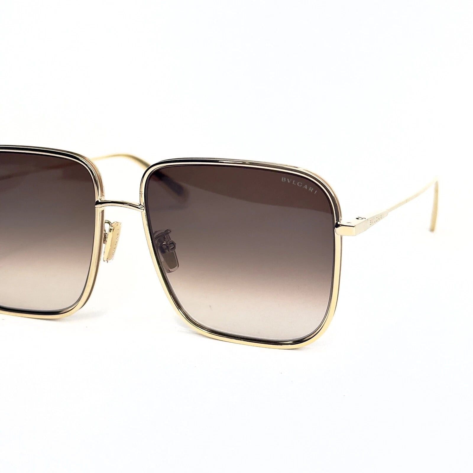 Bvlgari BVLGARI 40016 B.zero1 BV40016U Gold Brown Oversized 33F Size ONE SIZE - 7 Thumbnail