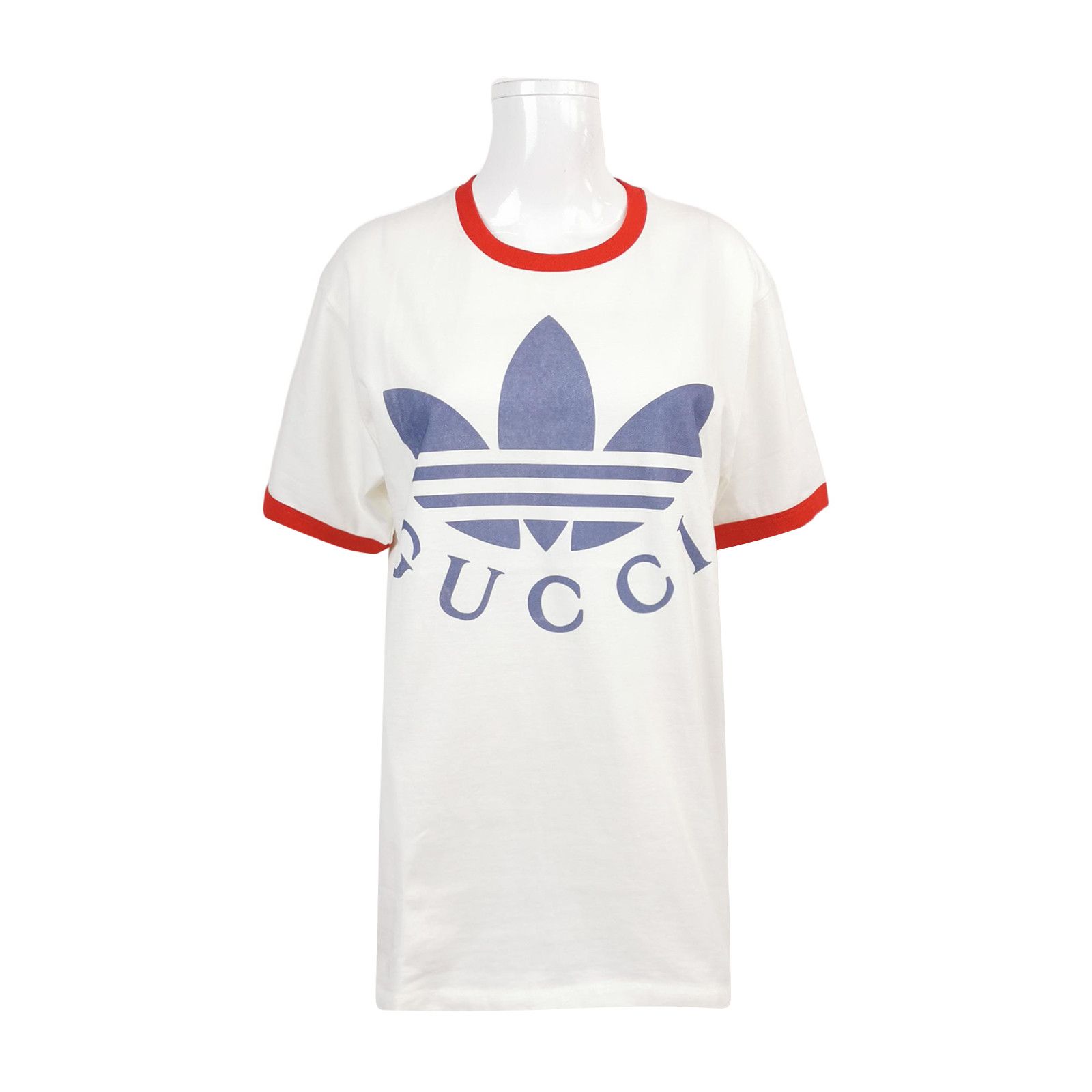 Adidas × Gucci Gucci x Adidas Trefoil Logo T-Shirt Size S Size US S / EU 44-46 / 1 - 1 Thumbnail