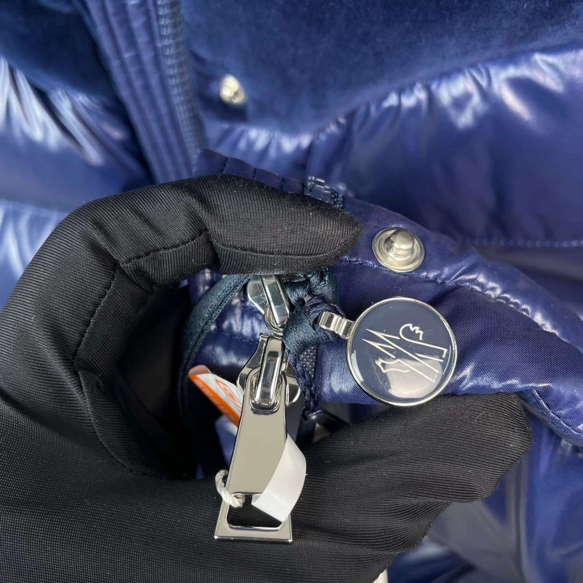 Moncler Moncler blue down jacket size 2 Size XS / US 0-2 / IT 36-38 - 6 Thumbnail