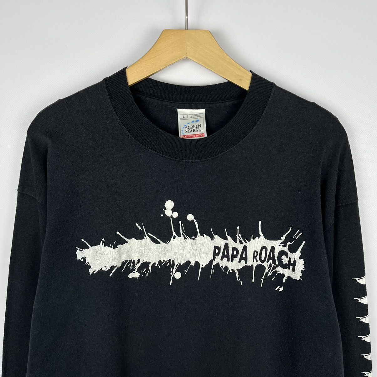 Band Tees Vintage Papa Roach rock band longsleeve 90’s Size US L / EU 52-54 / 3 - 2 Thumbnail
