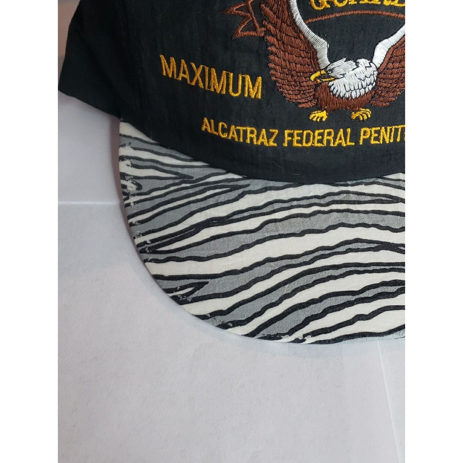 Other Guard Maximum Security Alcatraz Federal Penitentiary Cap Size ONE SIZE - 4 Thumbnail