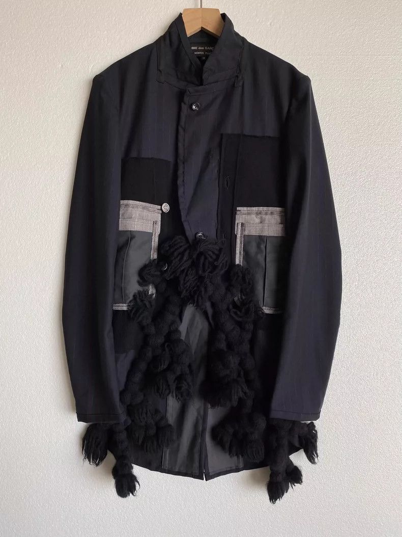 Comme des Garcons Comme Des Garcons Splicing knot suit jacket Size XS / US 0-2 / IT 36-38 - 1 Thumbnail