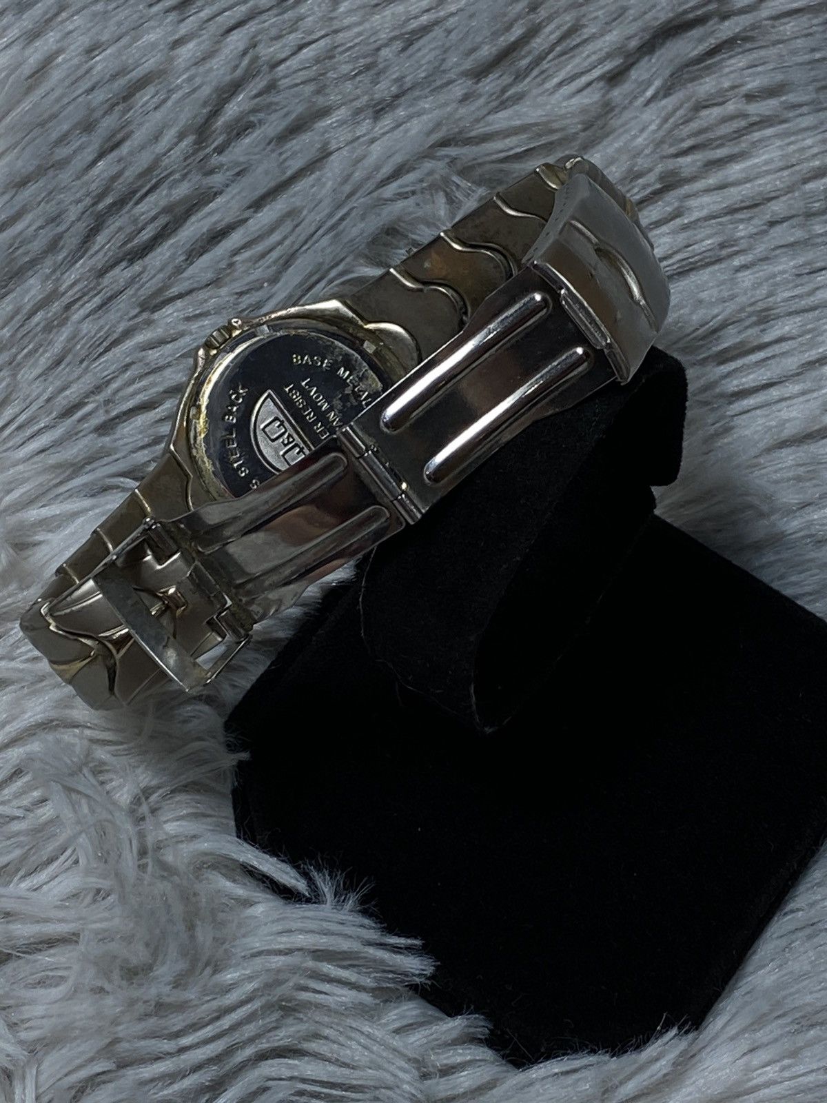 Japanese Brand × Vintage Rare ❗️ Gold Q&Q Quartz Watch | Japanese Brand Size ONE SIZE - 9 Thumbnail
