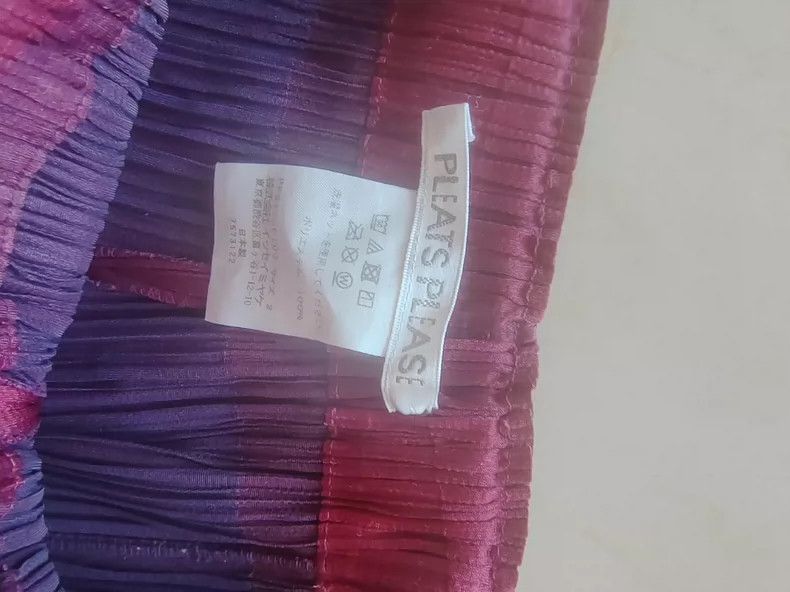 Issey Miyake issey miyake size:2 Wine red culottes 2506-Nextarrow Size 42" / US 20 - 2 Thumbnail