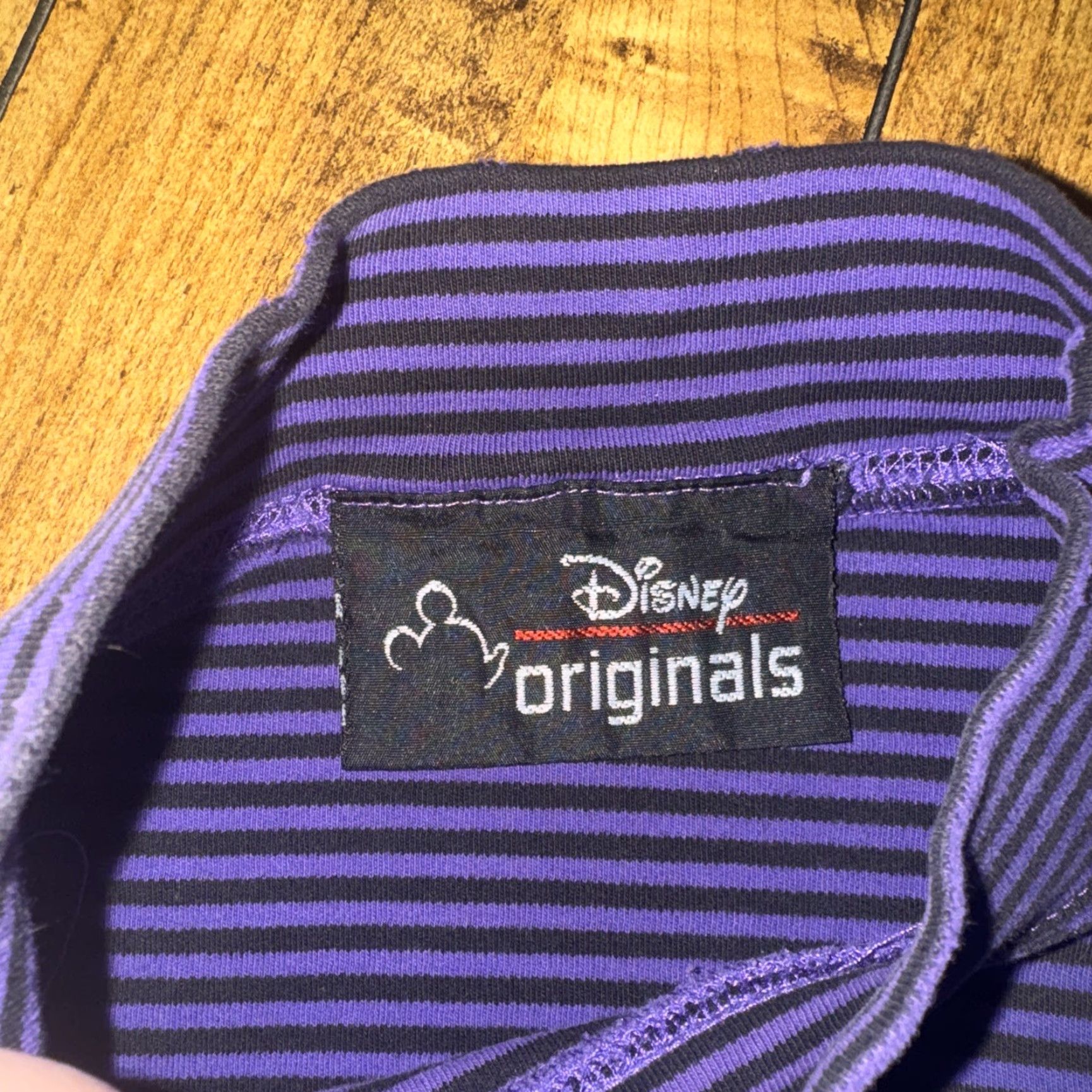 Disney VINTAGE Disney Minnie Mouse Striped Mockneck Sweatshirt Purple XL Oversized Size US XL / EU 56 / 4 - 7 Thumbnail