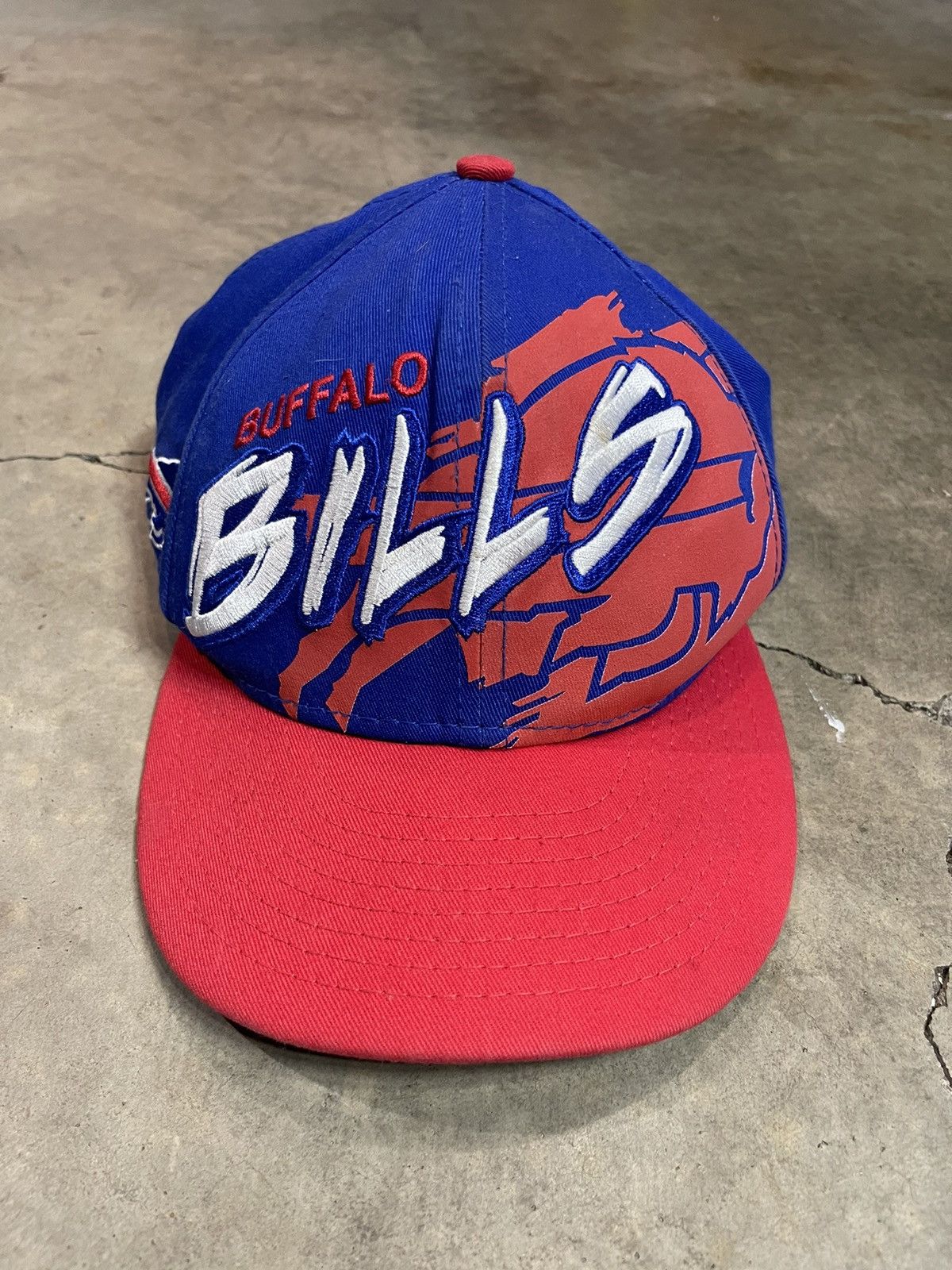 Vintage Vintage New Era Bills Hat Size ONE SIZE - 1 Thumbnail