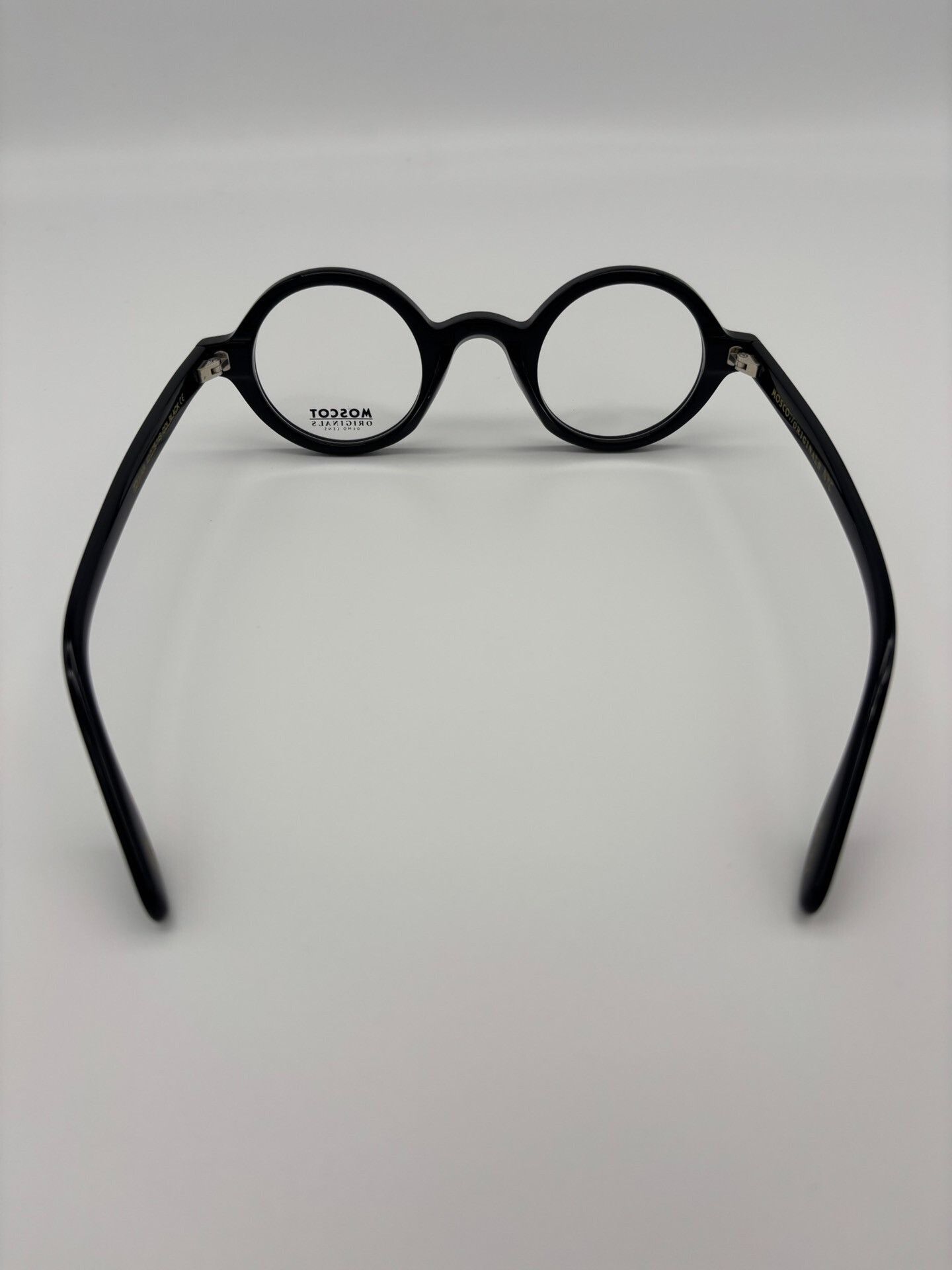 Moscot Zolman 42 Round Eyeglasses in Black, Men's — image 3 of 6