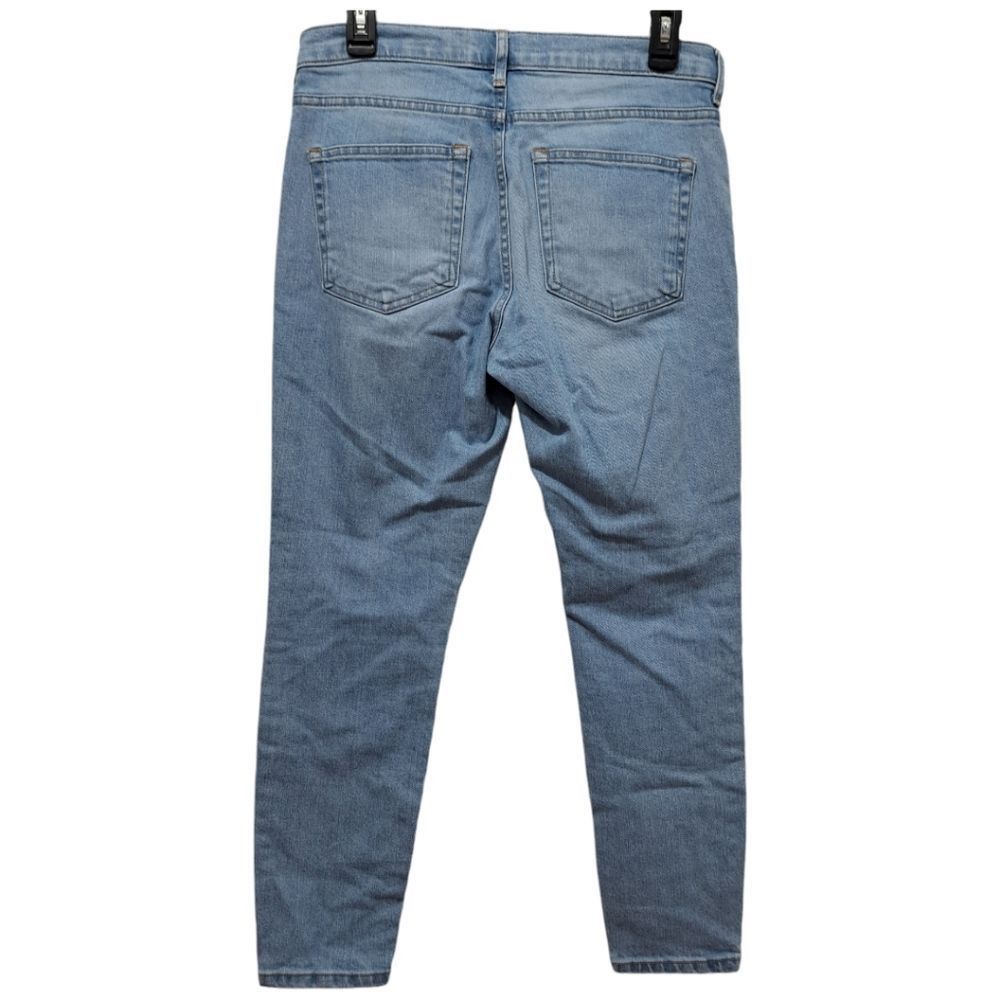 Everlane Everlane Womens Ankle Straight Jeans Cotton Blend Size 28 Li Size 28" / US 6 / IT 42 - 3 Thumbnail