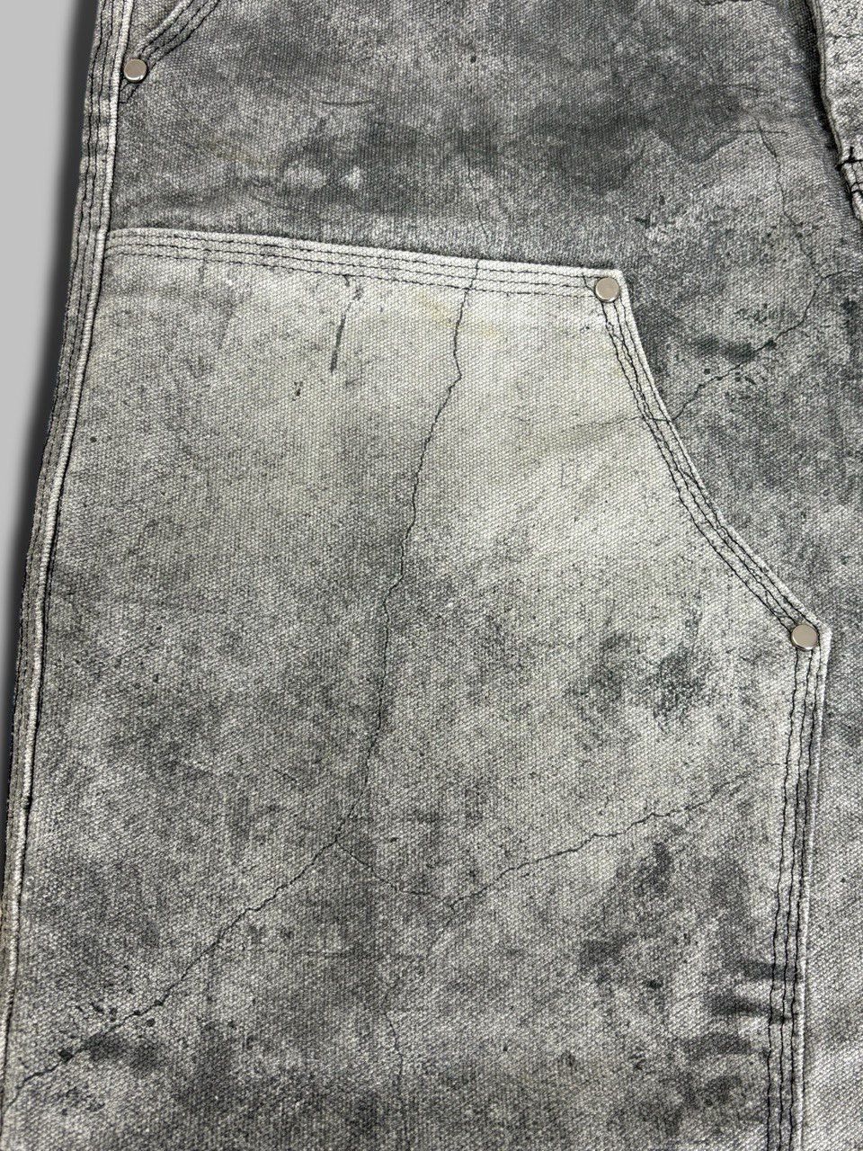 Fugazi Fugazi Unsound Rags Concrete Double Knee Work Pant Size US 32 / EU 48 - 6 Thumbnail