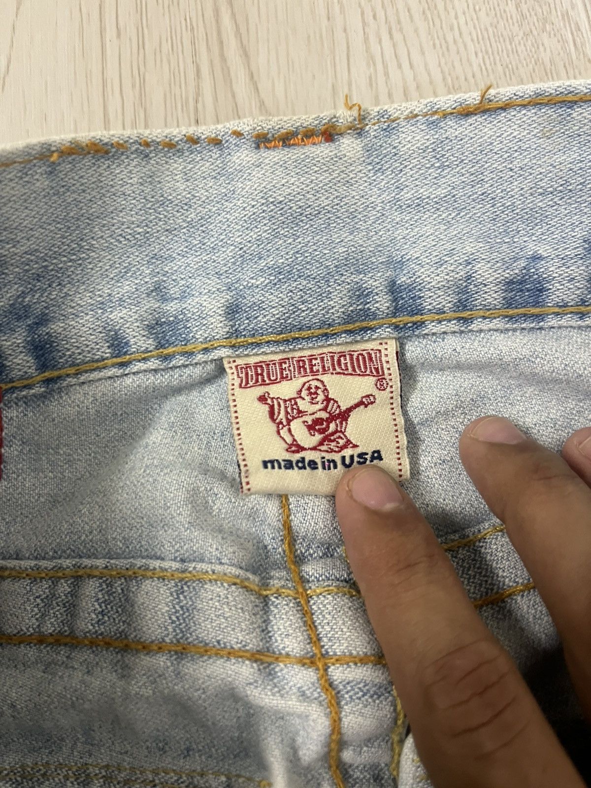 True Religion Vintage True Religion Stone & Tint Flared Jeans Size US 32 / EU 48 - 11 Thumbnail