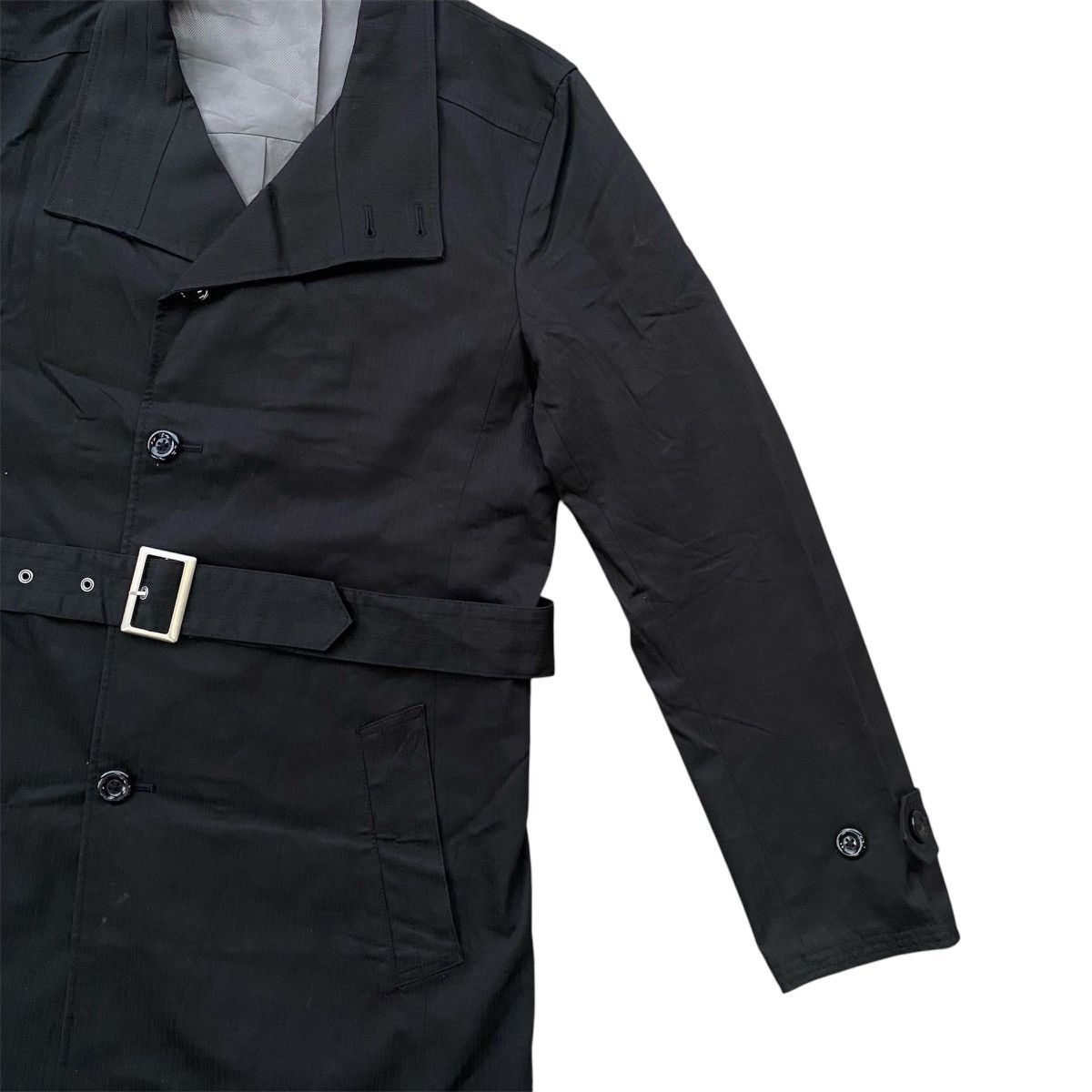 Tornado Mart Tornado Mart Belted Trench Coat –Japanese Designer Outerwear Size L / US 10 / IT 46 - 5 Thumbnail