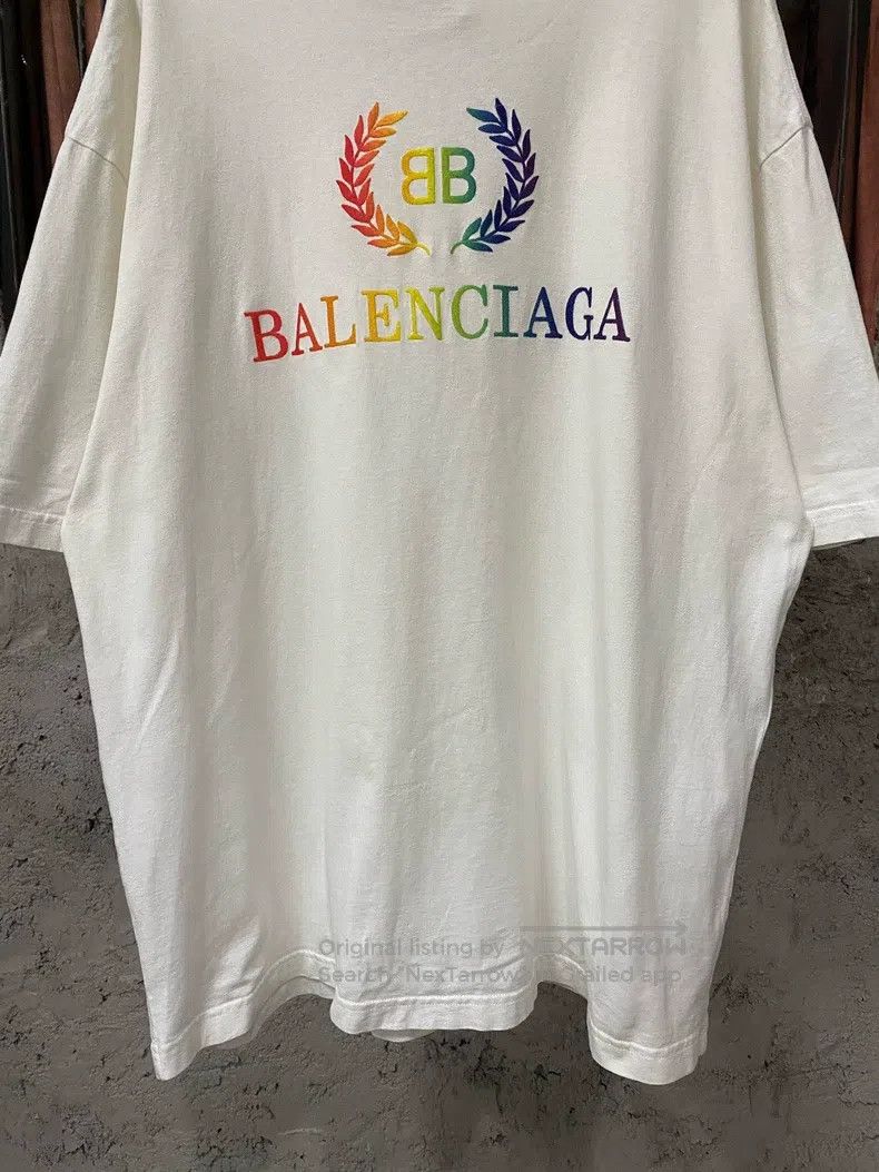 Balenciaga Balenciaga Colorful Wheat Short Sleeve Size US M / EU 48-50 / 2 - 3 Thumbnail