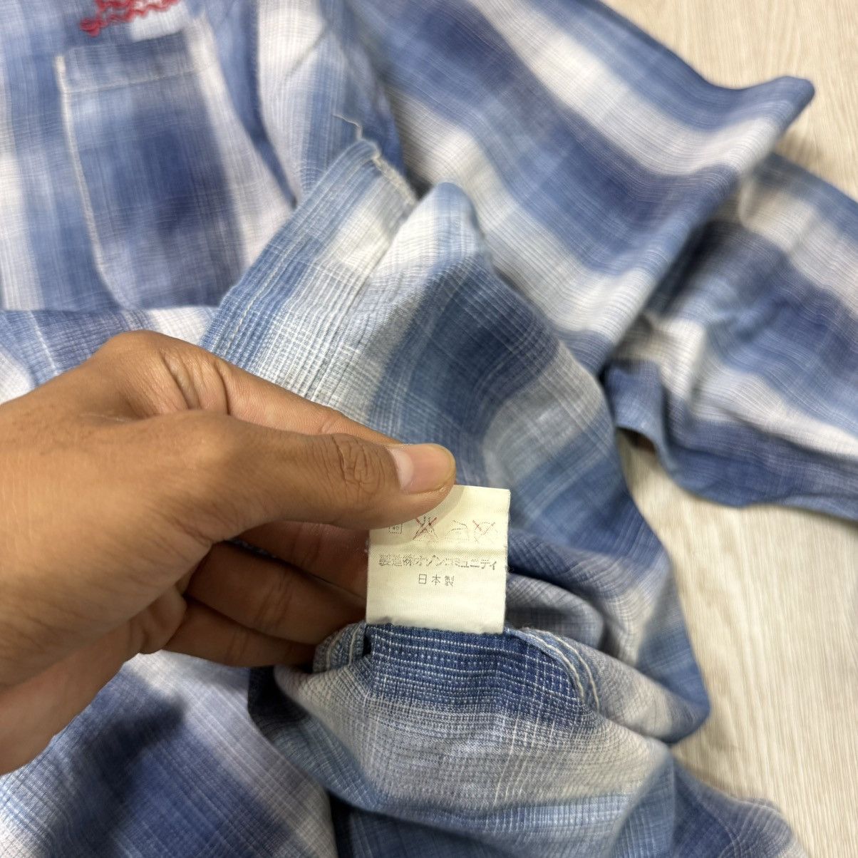 Hysteric Glamour NEED GONE💥Hysteric Glamour 2 pocket plaid button up shirt Size US XXL / EU 58 / 5 - 7 Thumbnail