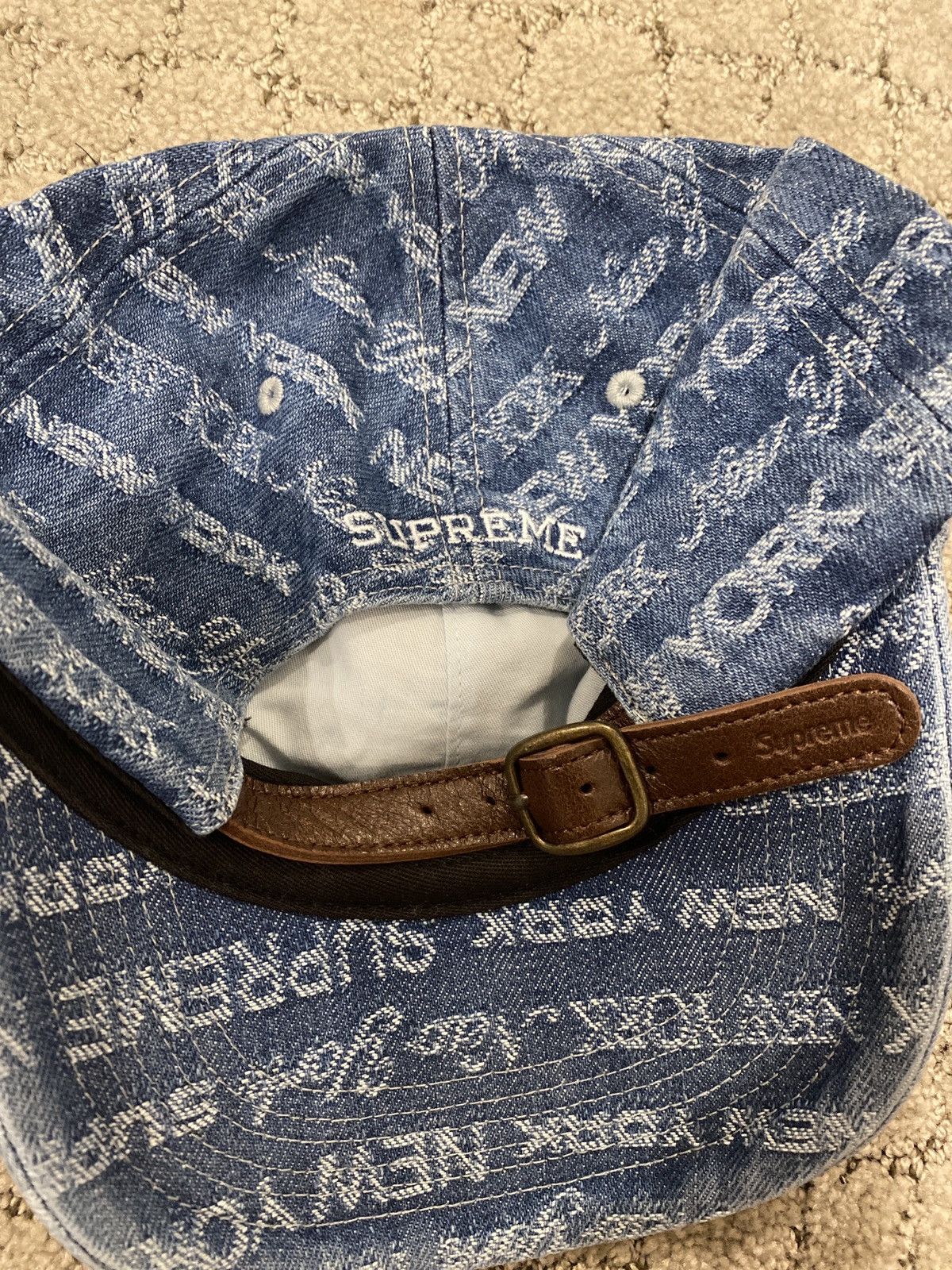 Supreme Supreme sponsors 6 panel cap Size ONE SIZE - 2 Thumbnail
