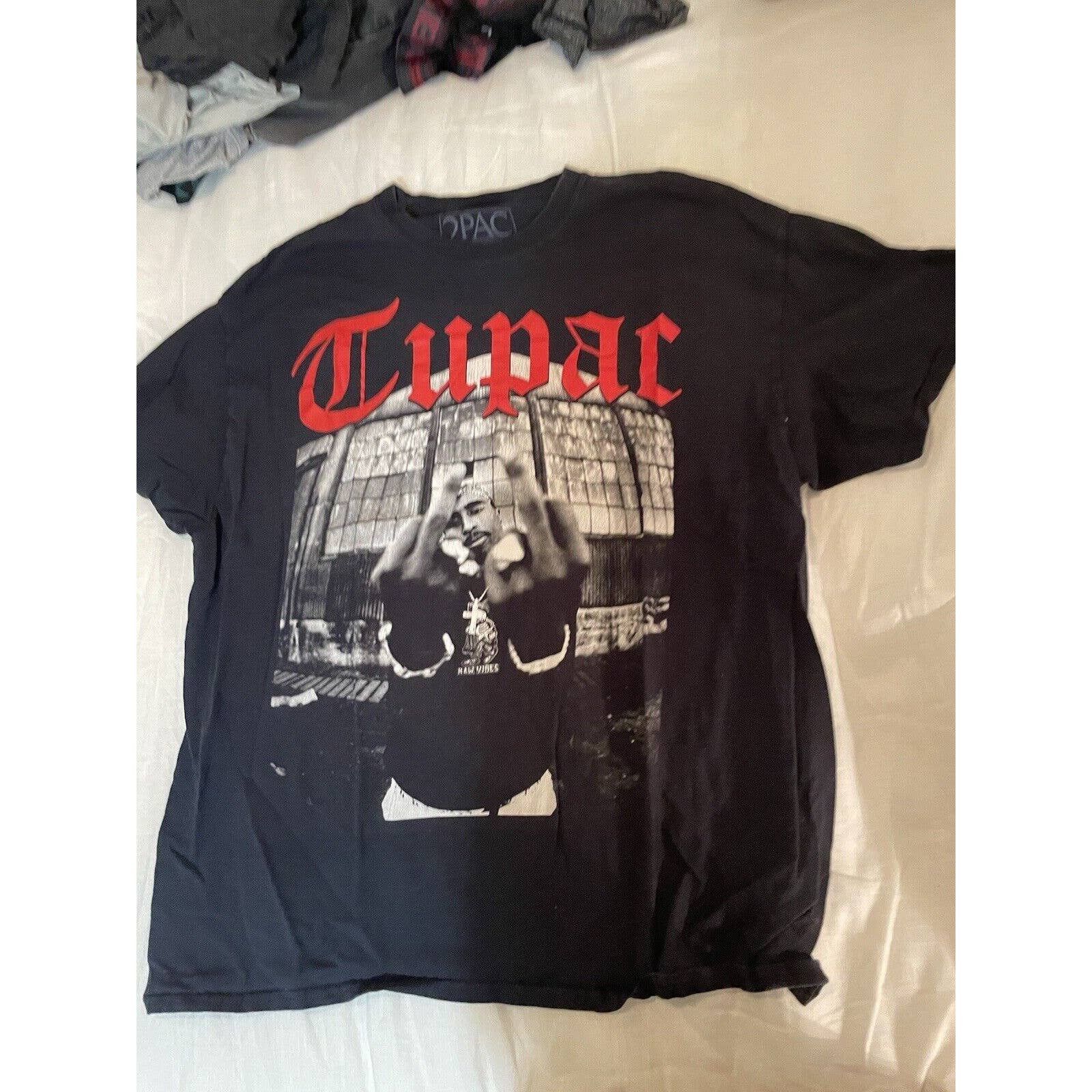 Vintage Vintage Dear Mama Tupac 2pac Shakur Rap Hip Hop T Shirt XL Size US XL / EU 56 / 4 - 3 Thumbnail