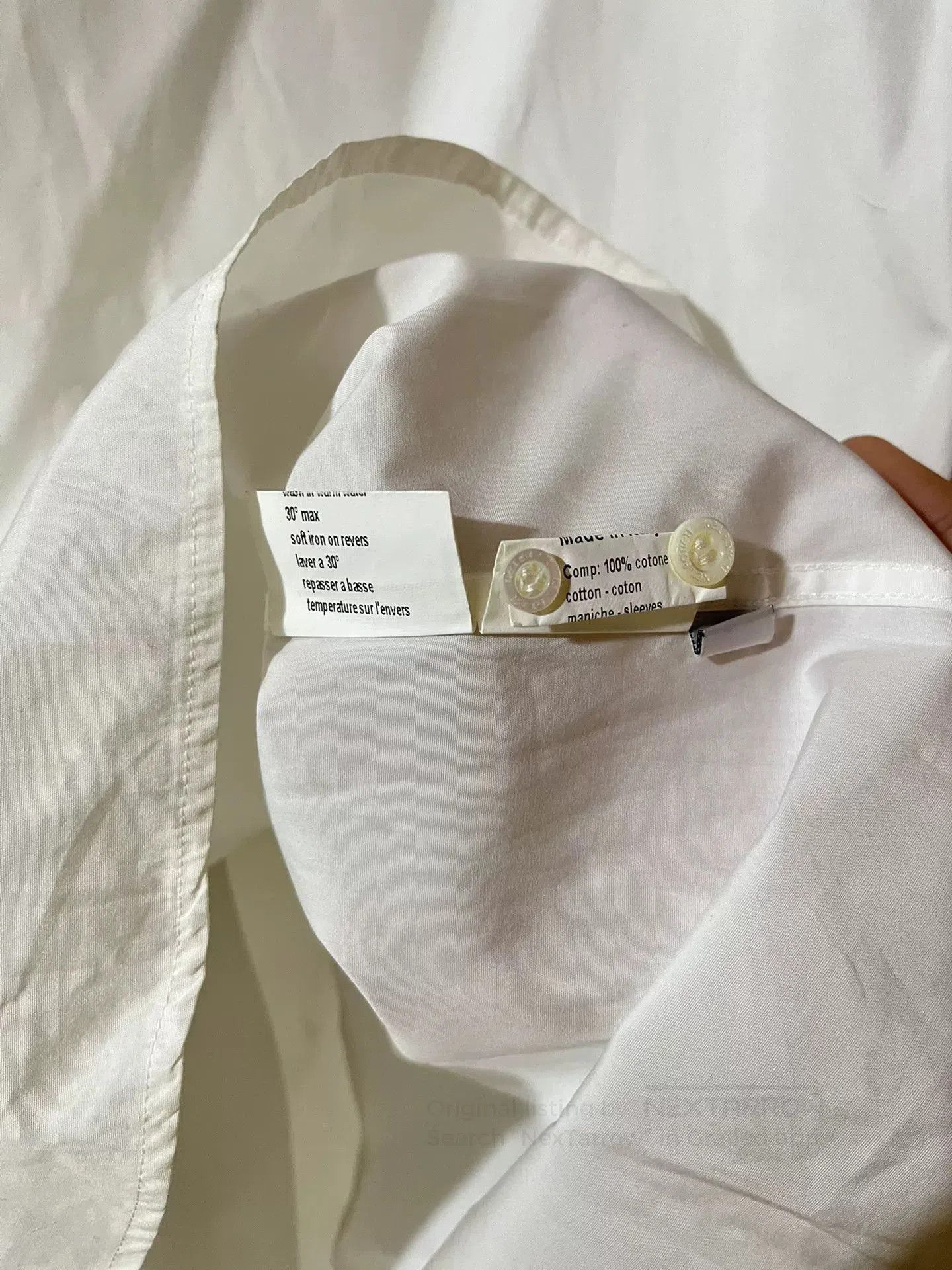 Neil Barrett Neil Barrett Men's White Shirt. Size US M / EU 48-50 / 2 - 6 Thumbnail