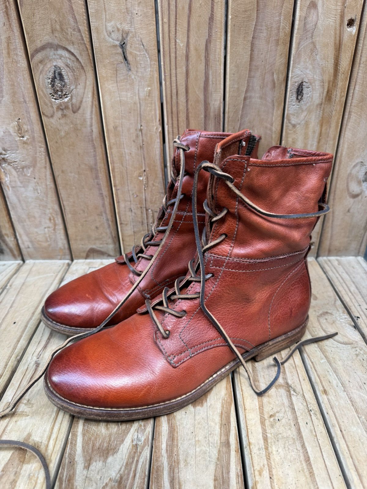 A.S.98 A.s 98 Red boho Women’s leather boots EUR 41 USA 9.5-10 UK 8 Size US 11 / IT 41 - 17 Thumbnail
