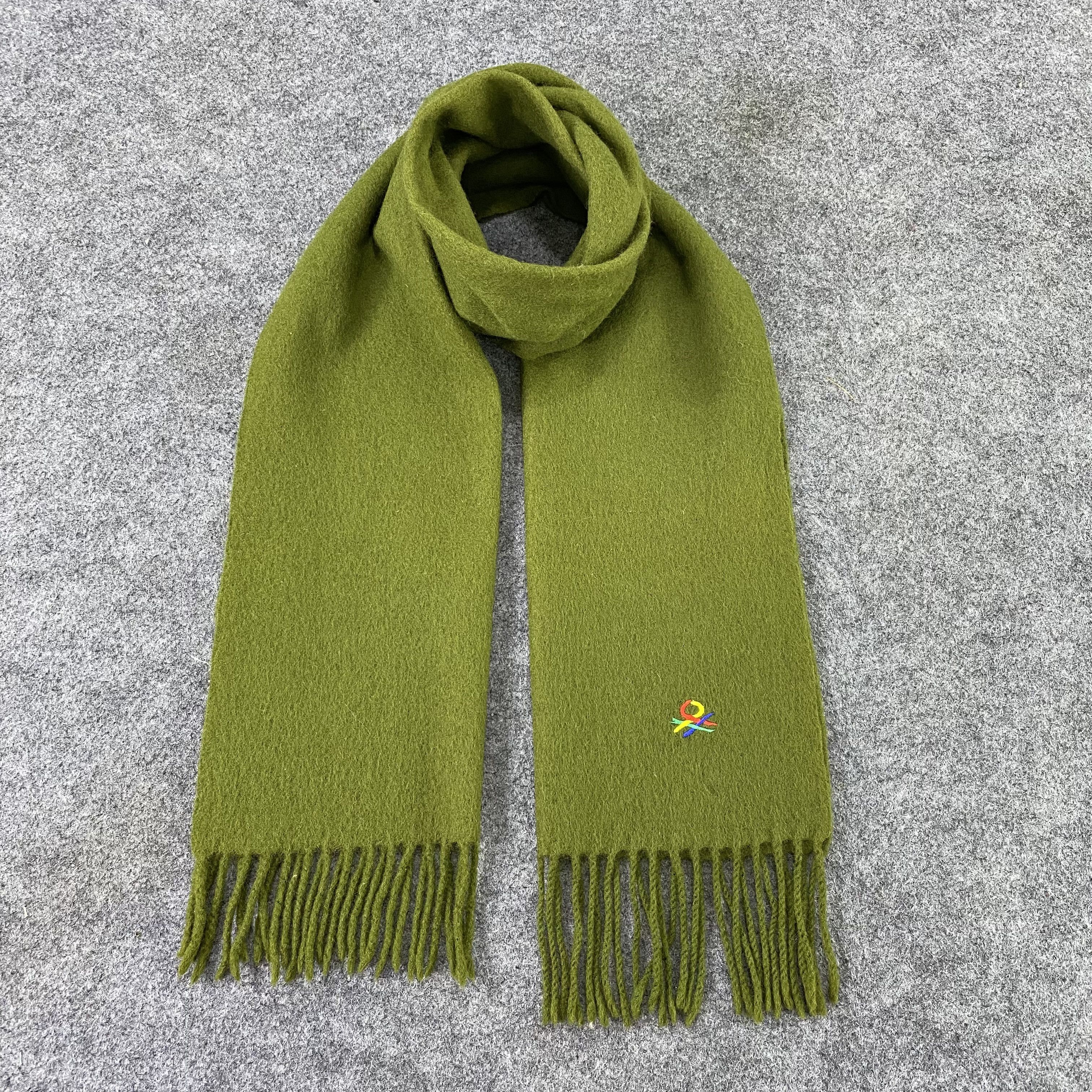 United Colors Of Benetton United Colors Of Benetton Wool Muffler/Scarf /Neckwear-T1434 Size ONE SIZE - 1 Thumbnail