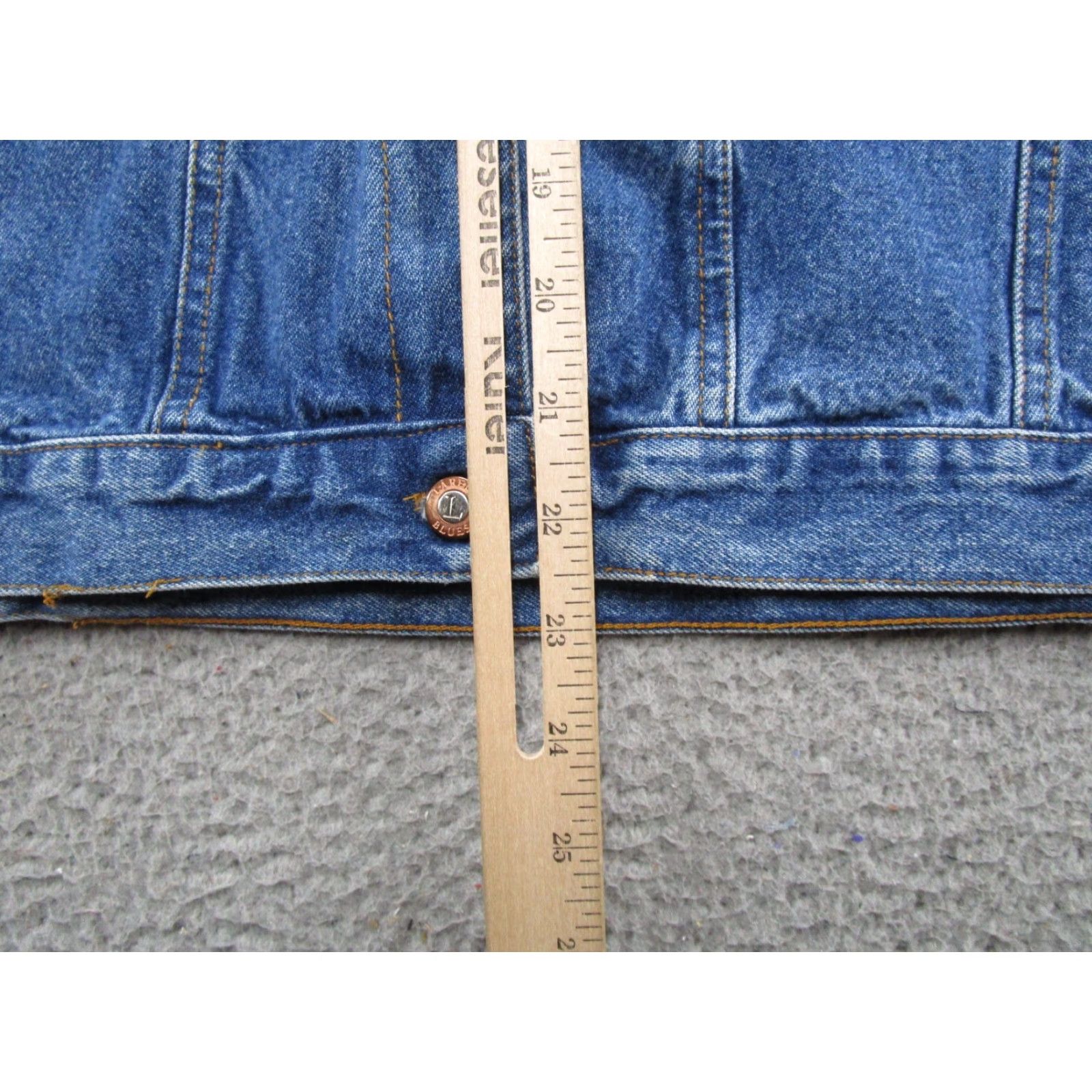 Vintage VINTAGE Laredo Western Denim Jacket Womens Size L Blue Trucker Size 36" / US 14 / IT 50 - 5 Thumbnail