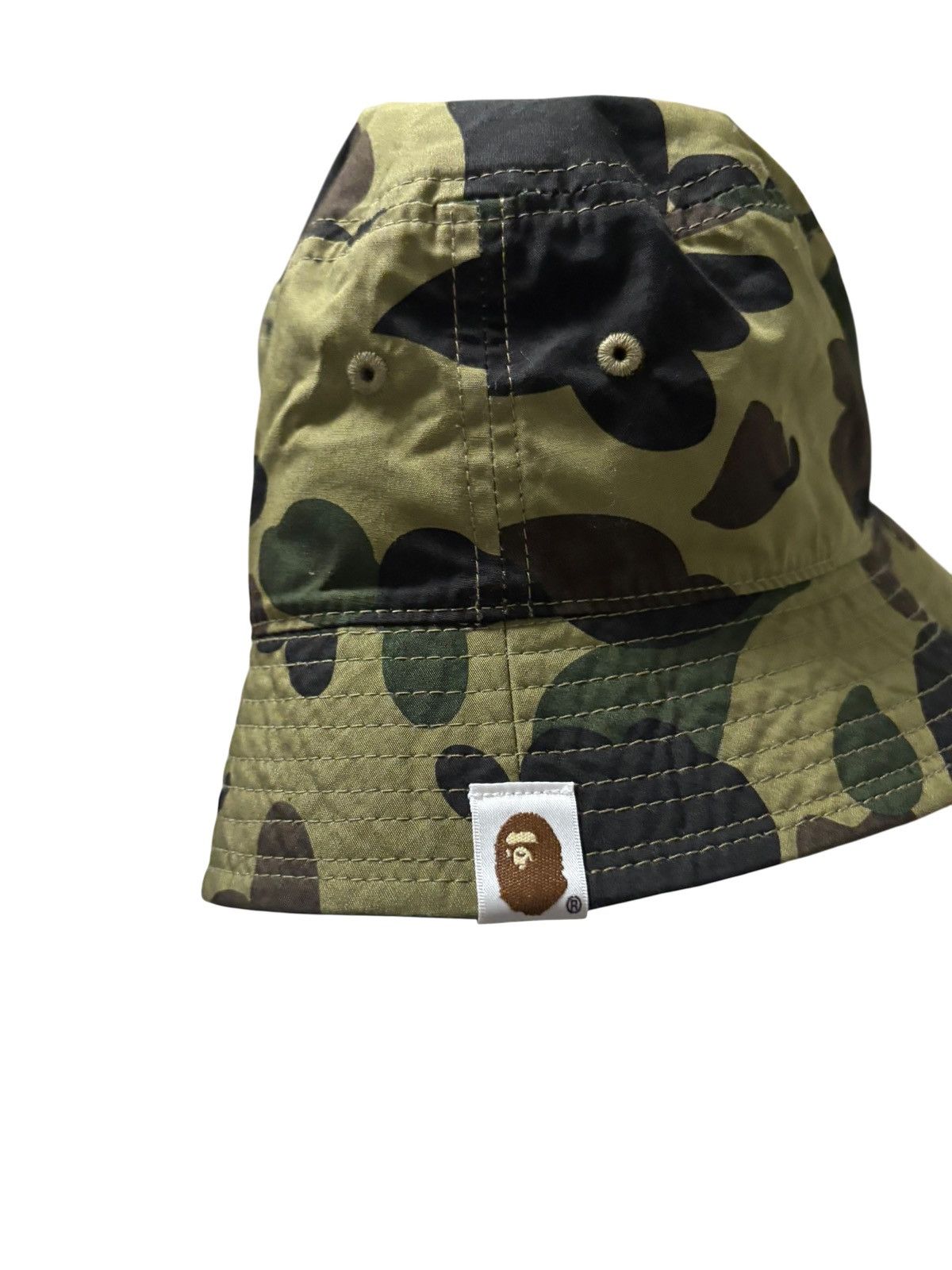 Bape BAPE A Bathing Ape 1st Camo Ape Head One Point Bucket Hat Size ONE SIZE - 3 Thumbnail