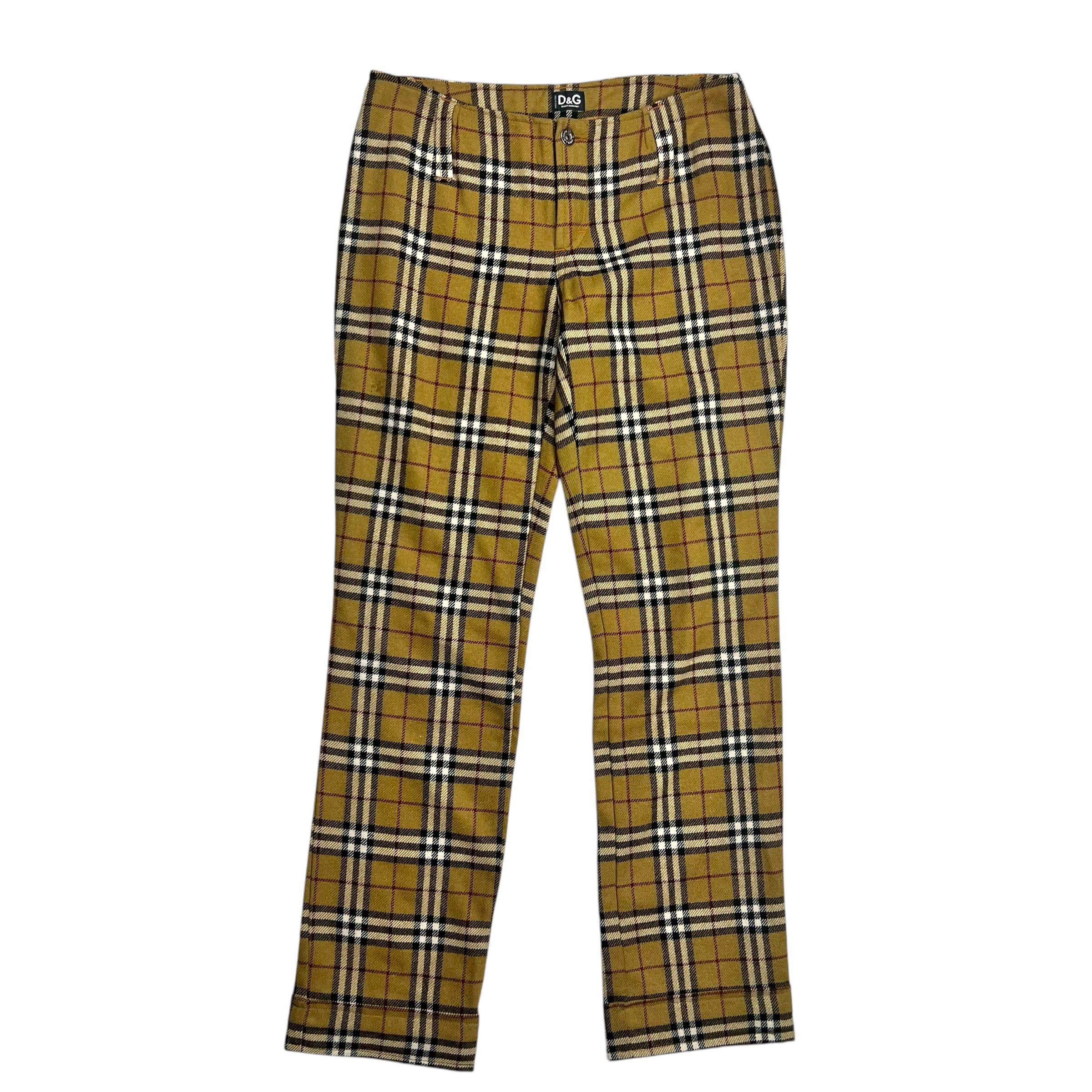 パンツ 90s KENZO Wool Check Pants Kenzo KENZO Wool Pant | Grailed