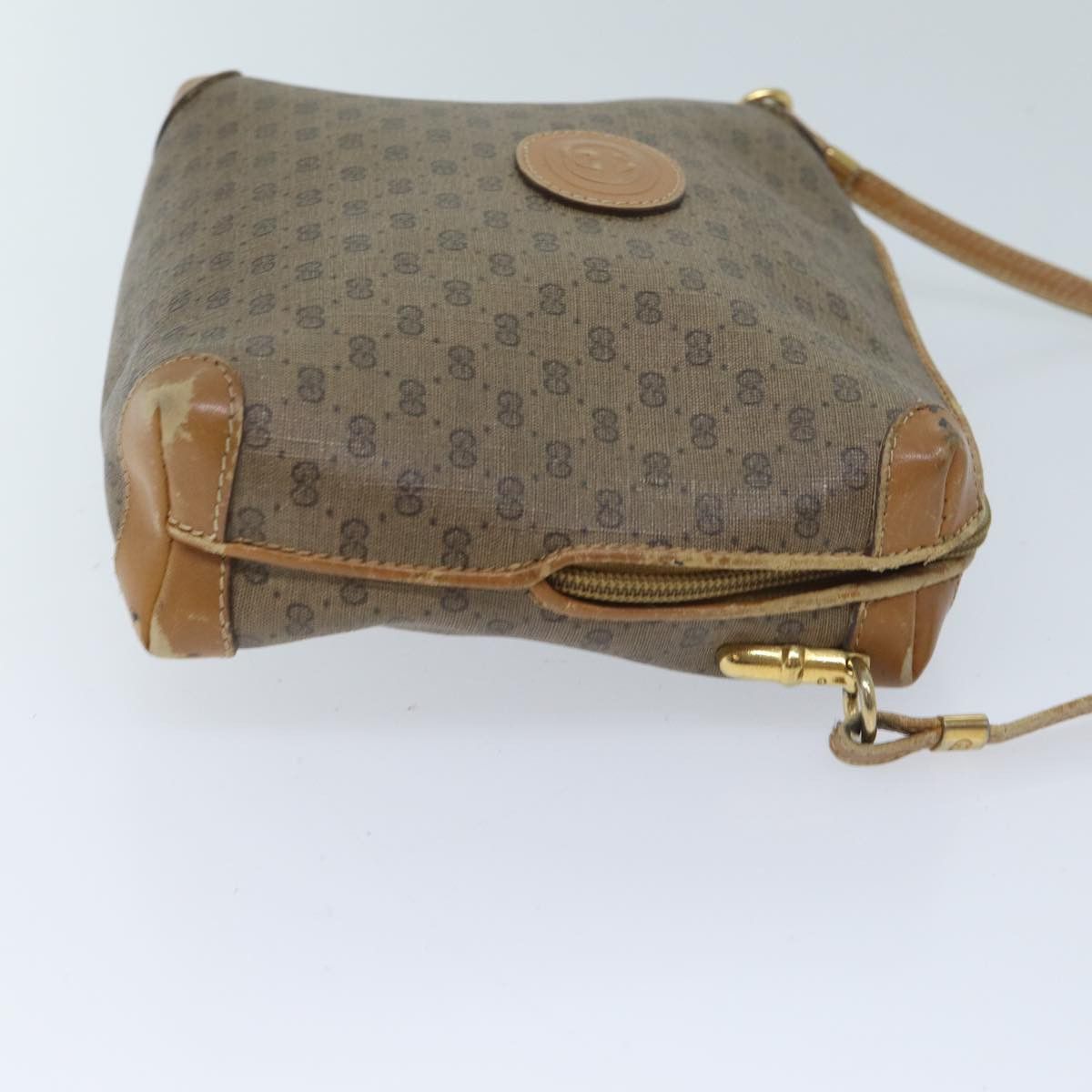Gucci GUCCI Micro GG Supreme Shoulder Bag Pvc Beige 007 115 007 Size ONE SIZE - 4 Thumbnail